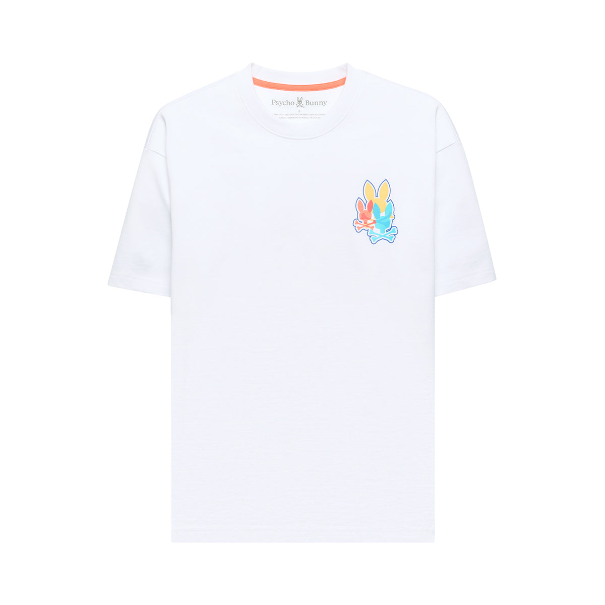 Men's Psycho Bunny Tanner Relaxed Fit Tee White