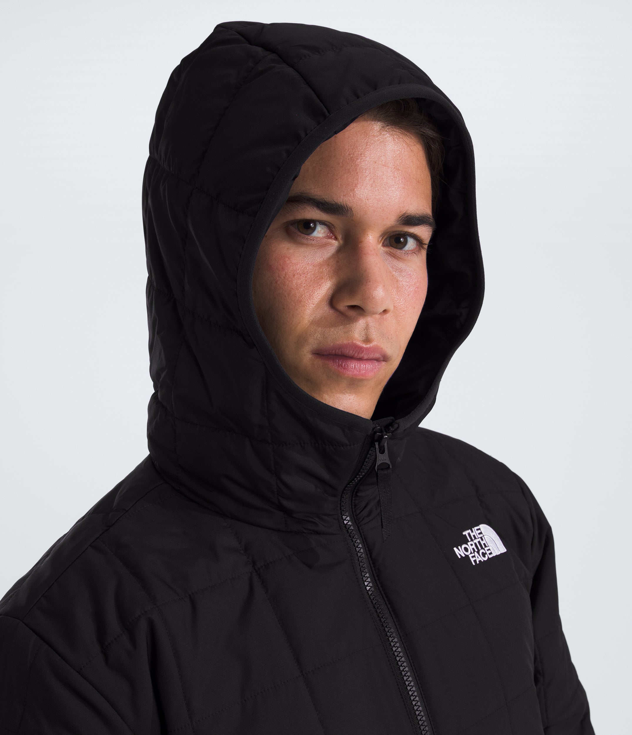 Men's The North Face Junction Insulated Hoodie Jacket Black