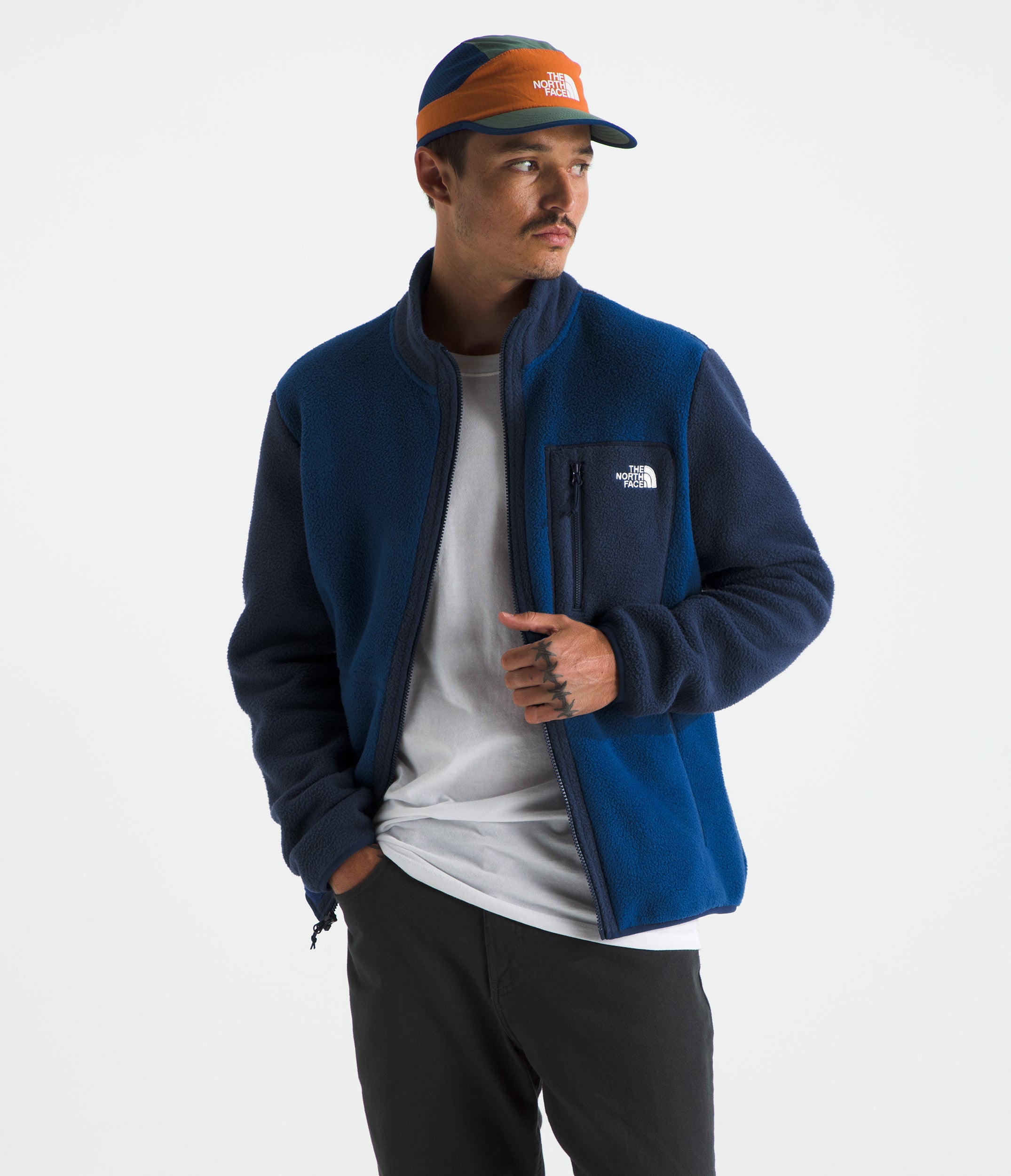 Men's The North Face Yumiori Full-Zip Estate Blue / Summit Navy