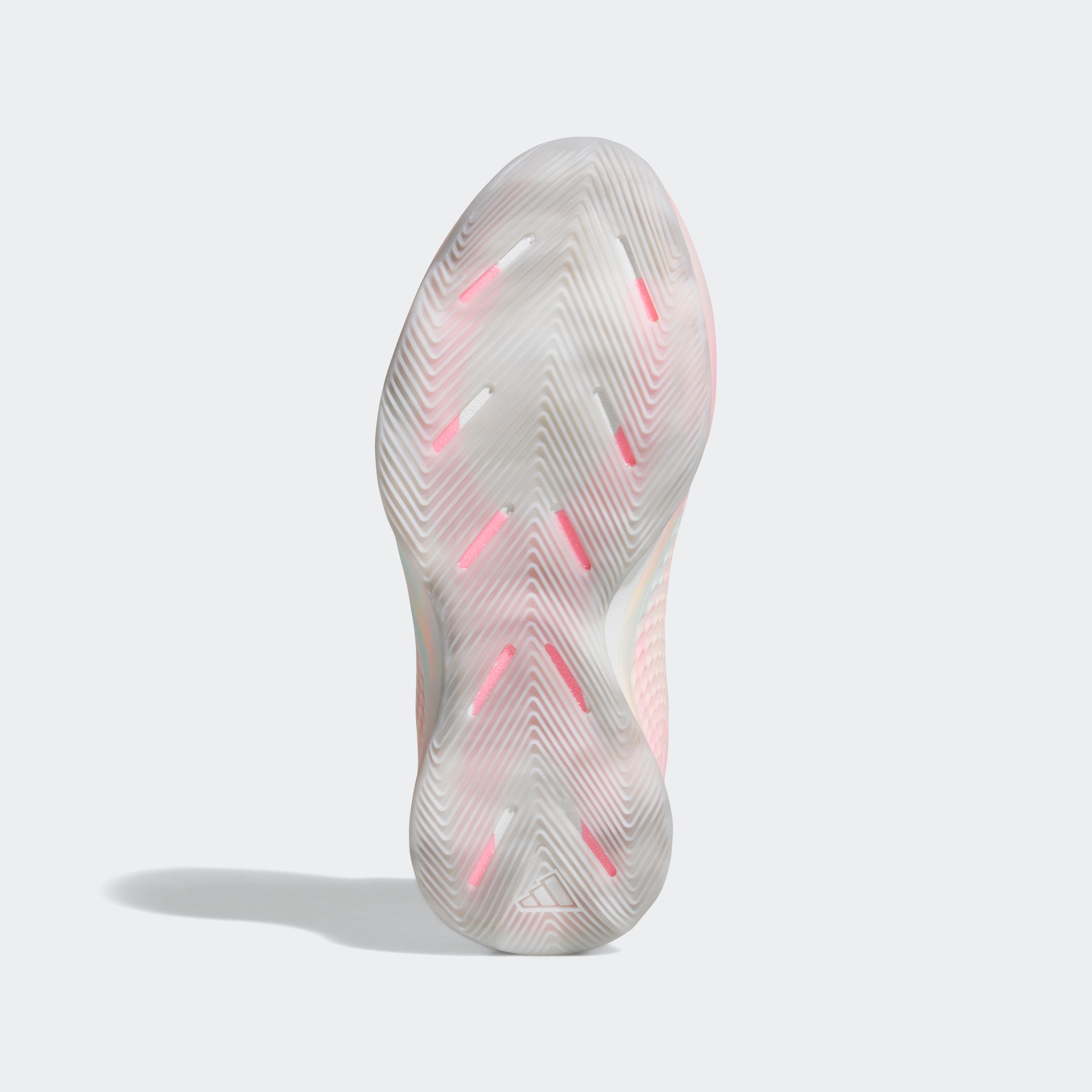 Men's adidas Basketball Anthony Edwards 1 Low Shoes Cloud White / Acid Orange / Bliss Pink