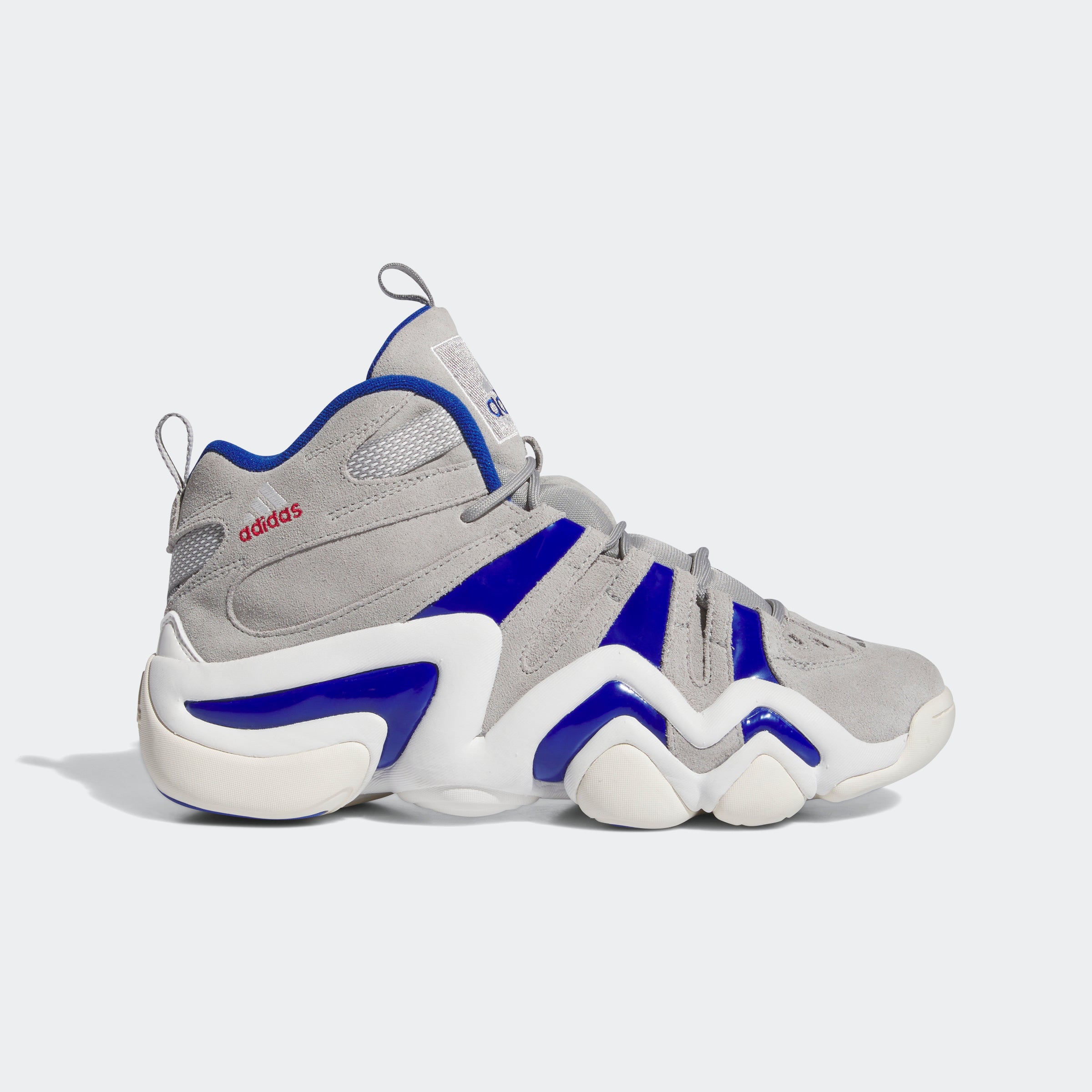 Men's adidas Originals Crazy 8 Shoes Grey Royal Blue