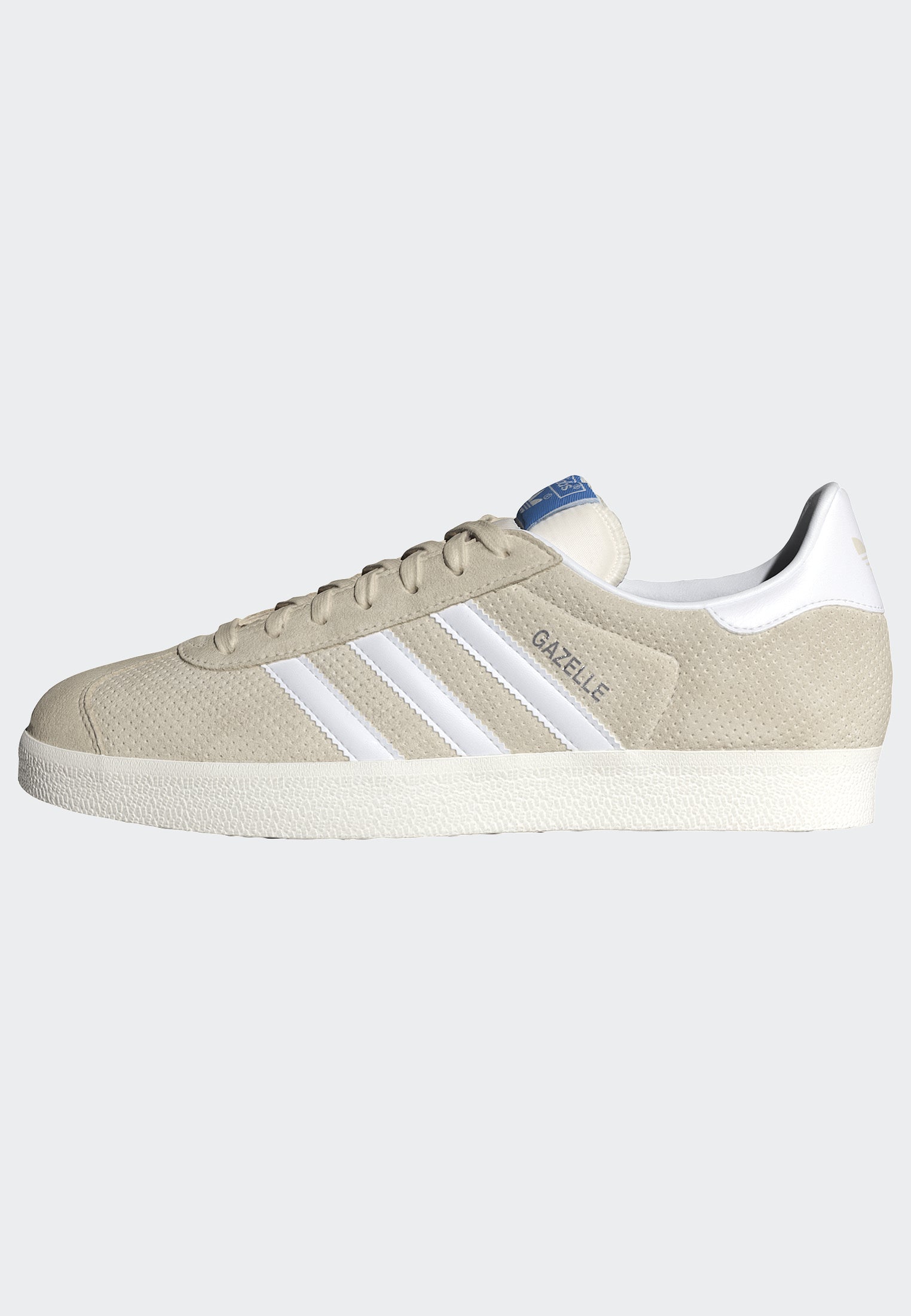 Men's adidas Originals Gazelle Shoes Wonder White