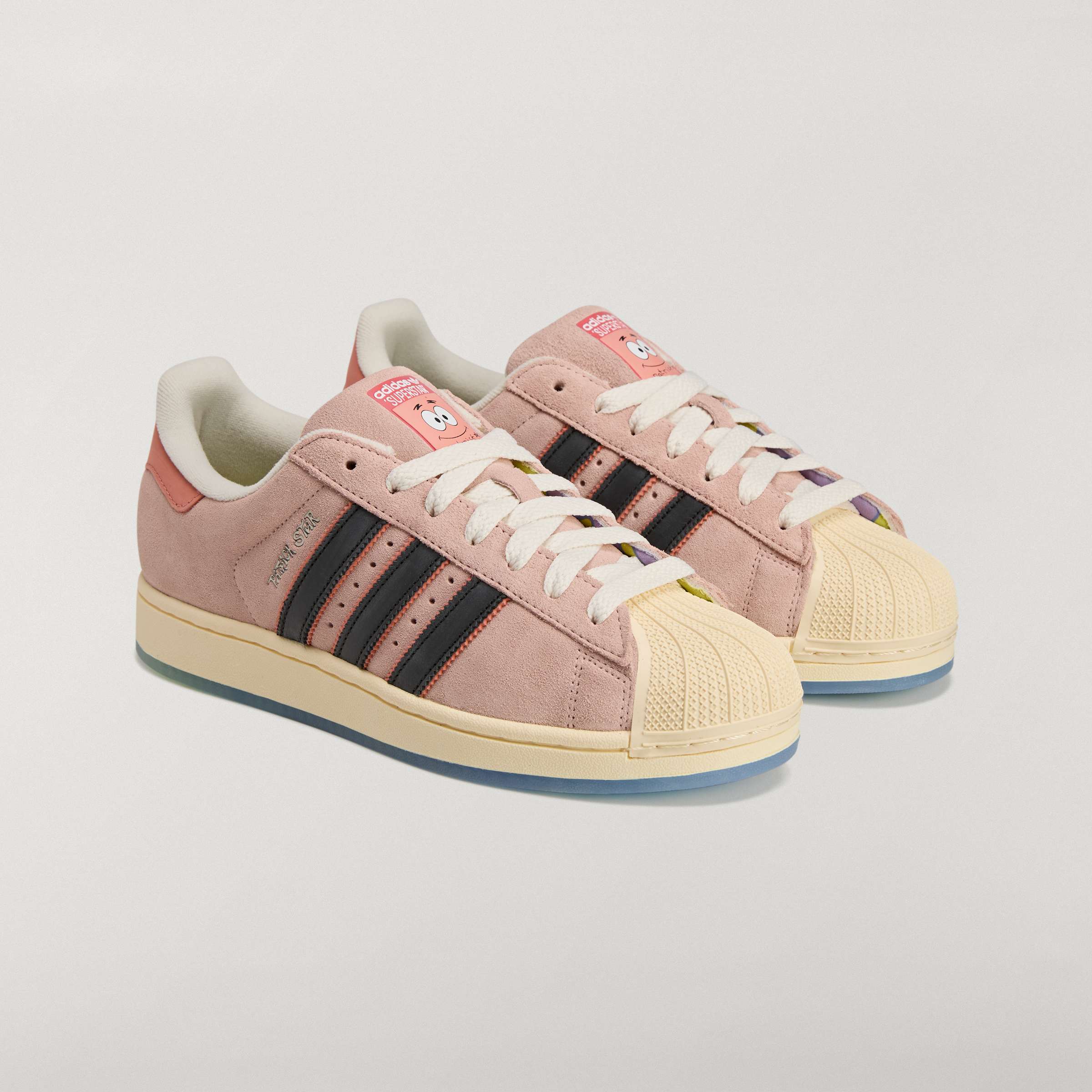 Men's adidas Originals Patrick Superstar Shoes Wonder Clay