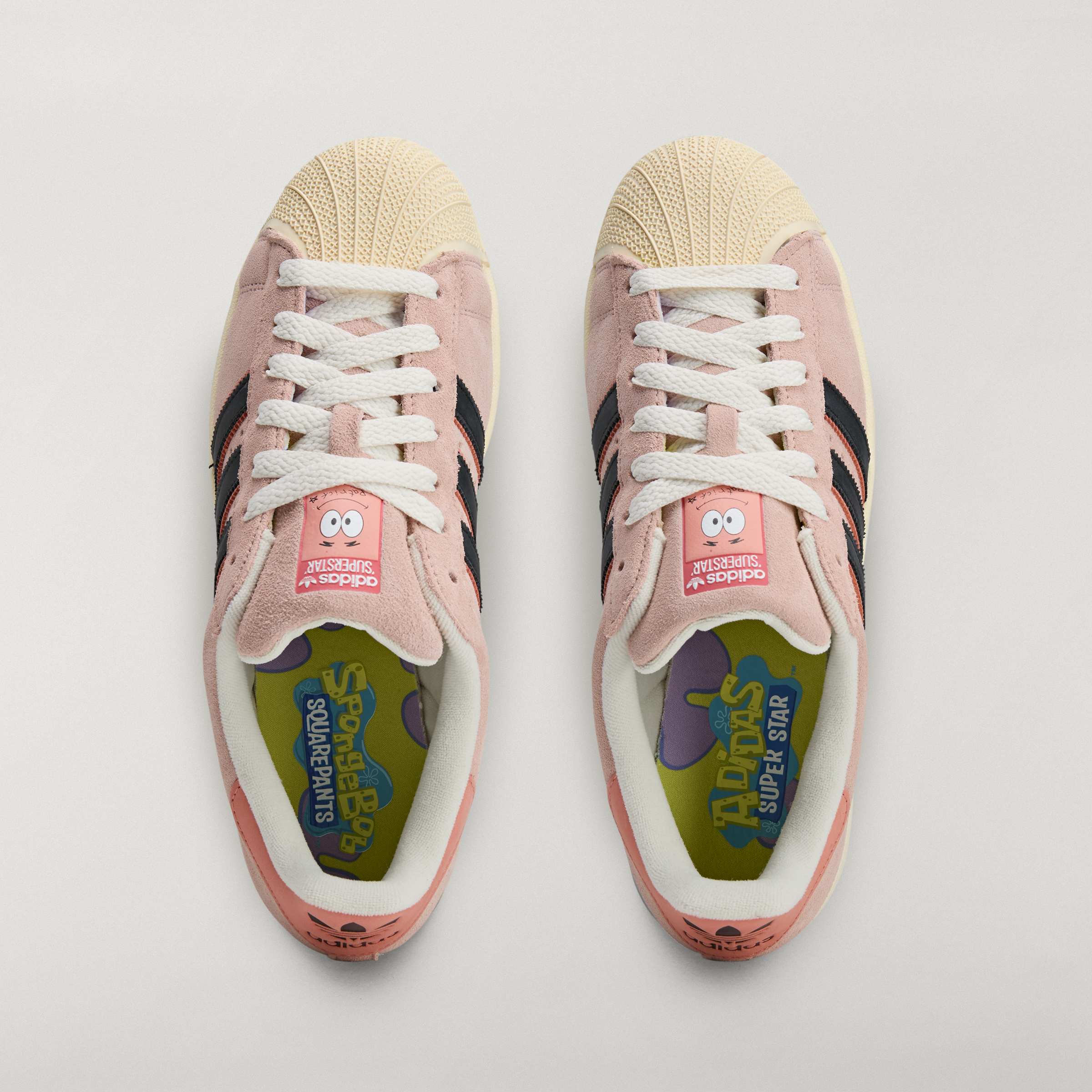 Men's adidas Originals Patrick Superstar Shoes Wonder Clay