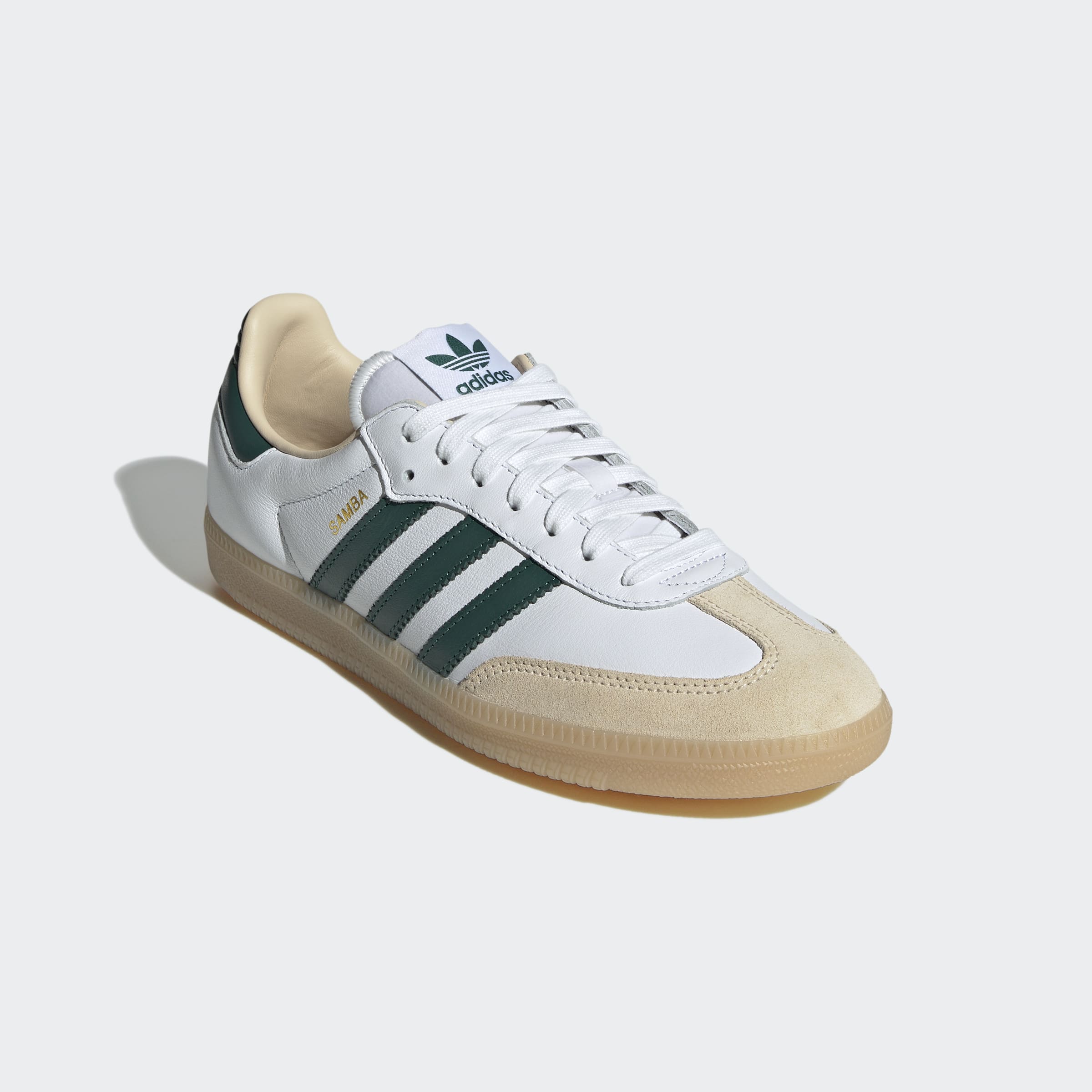Men's adidas Originals Samba OG Shoes Collegiate Green