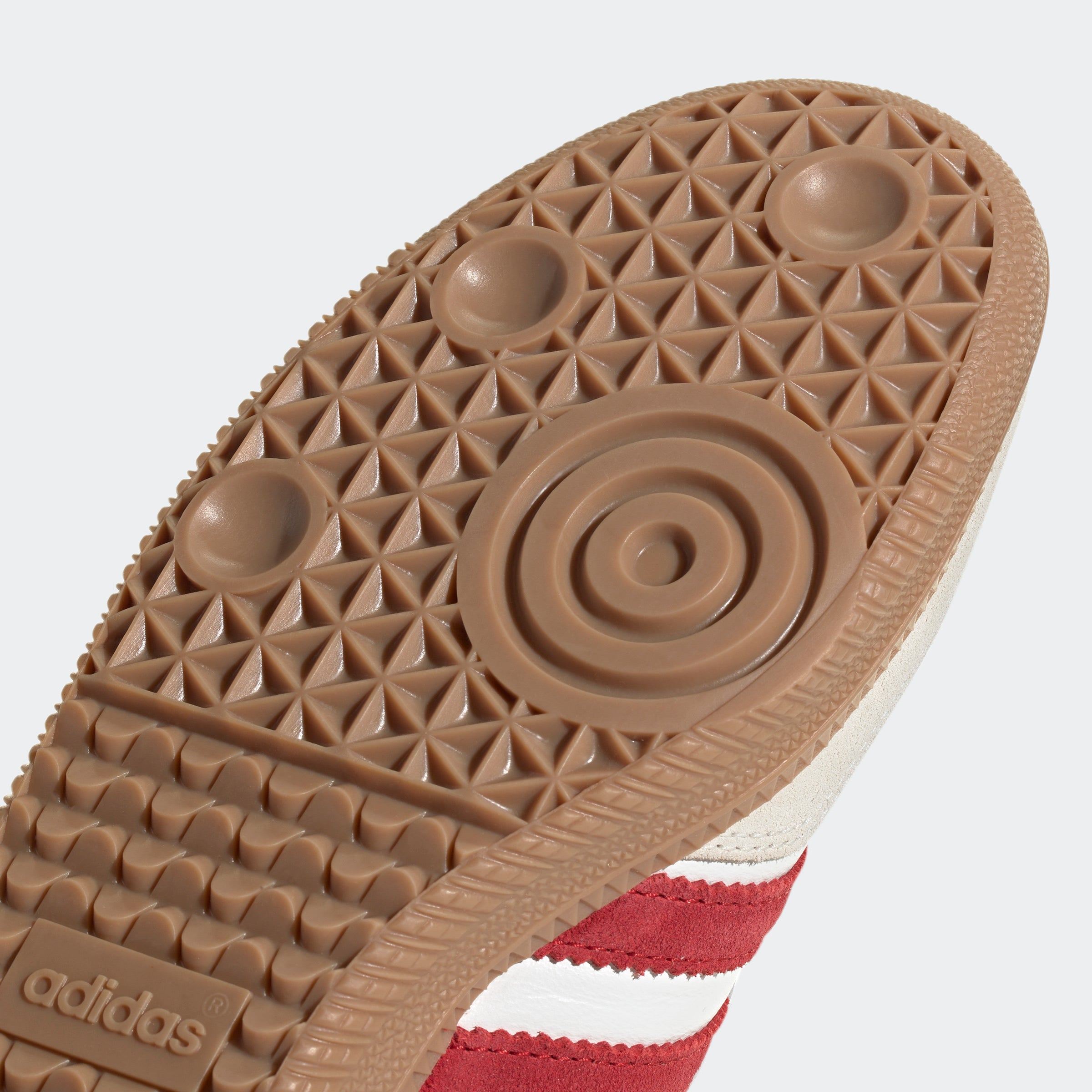 Men's adidas Originals Samba OG Shoes Core White / Better Scarlet / Shadow Red