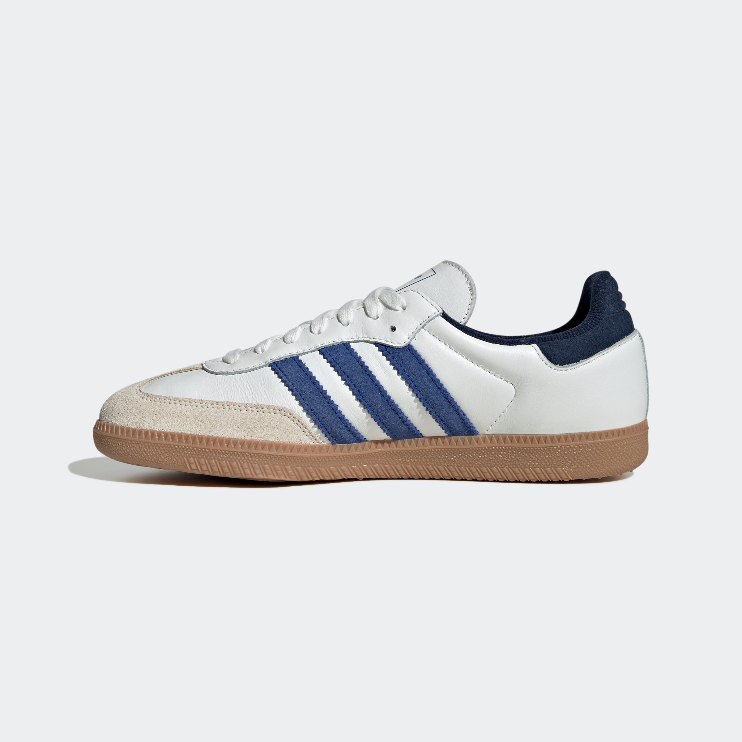 Men's adidas Originals Samba OG Shoes Core White / Royal Blue / Night Indigo