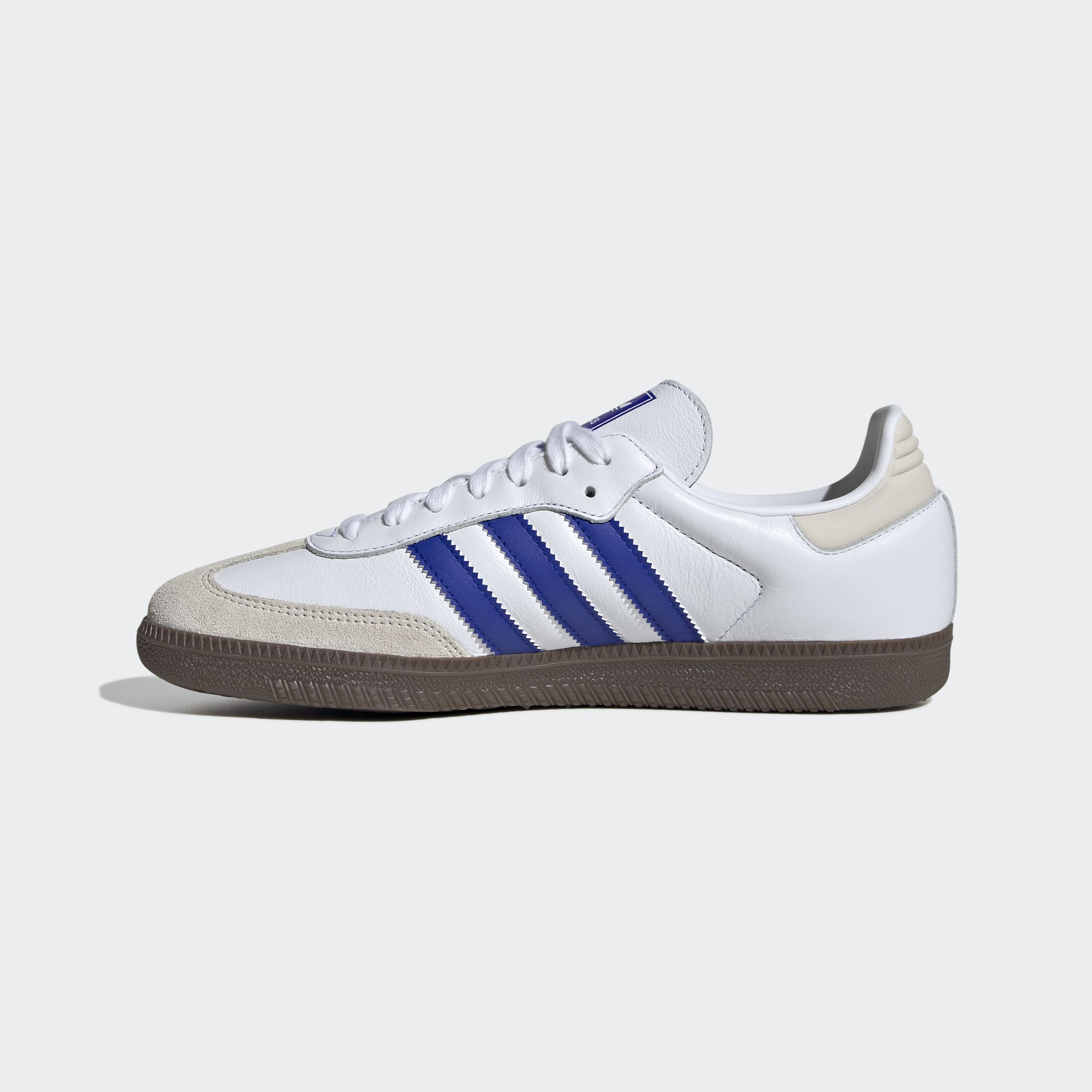 Men's adidas Originals Samba OG Shoes White / Lucid Blue / Gum