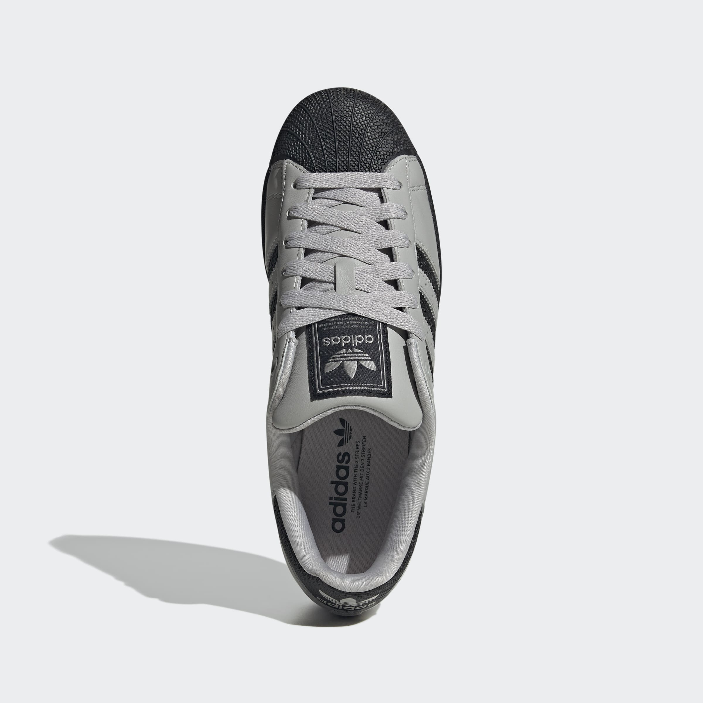 Men's adidas Originals Superstar II Shoes Grey / Black