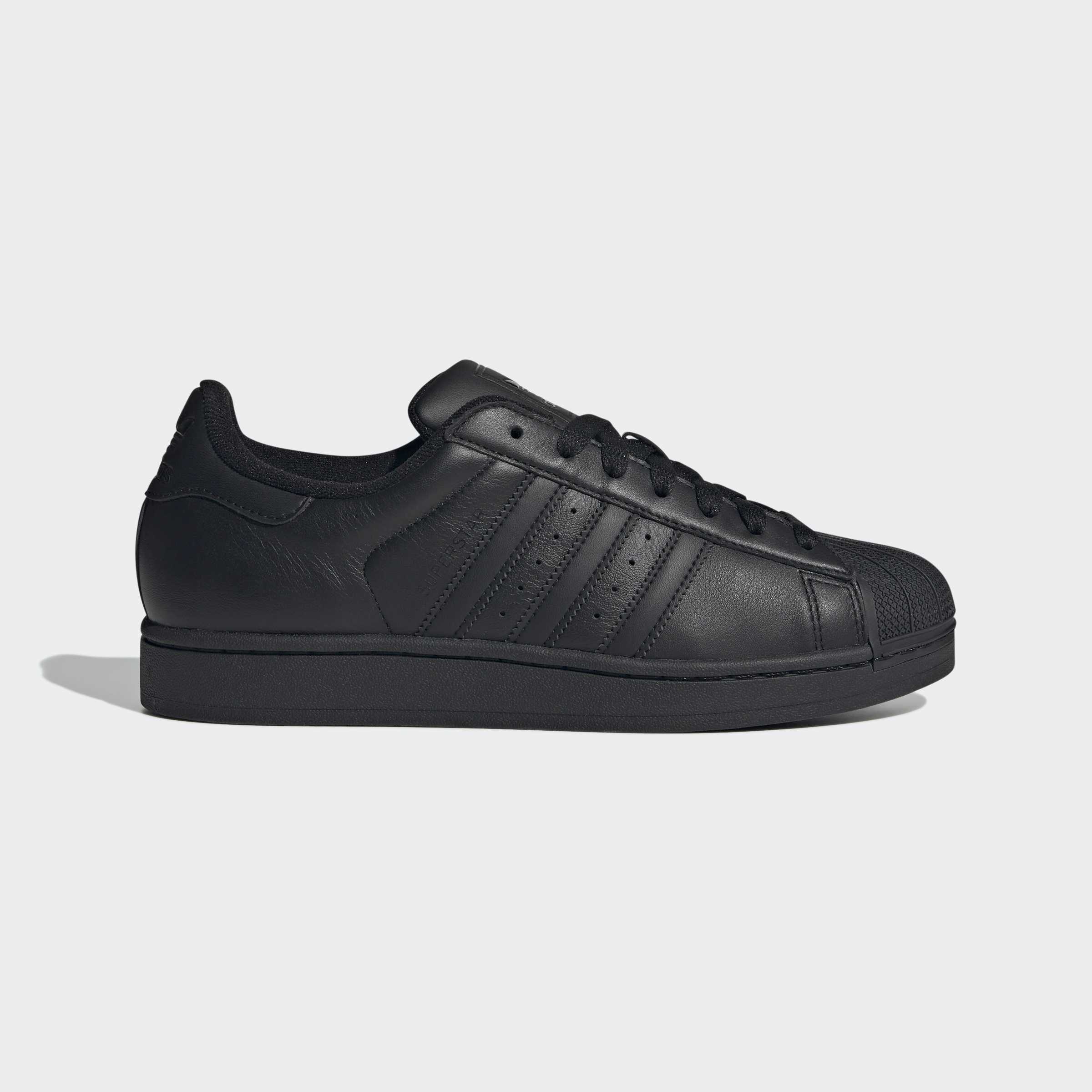 Men's adidas Originals Superstar II Shoes Triple Black