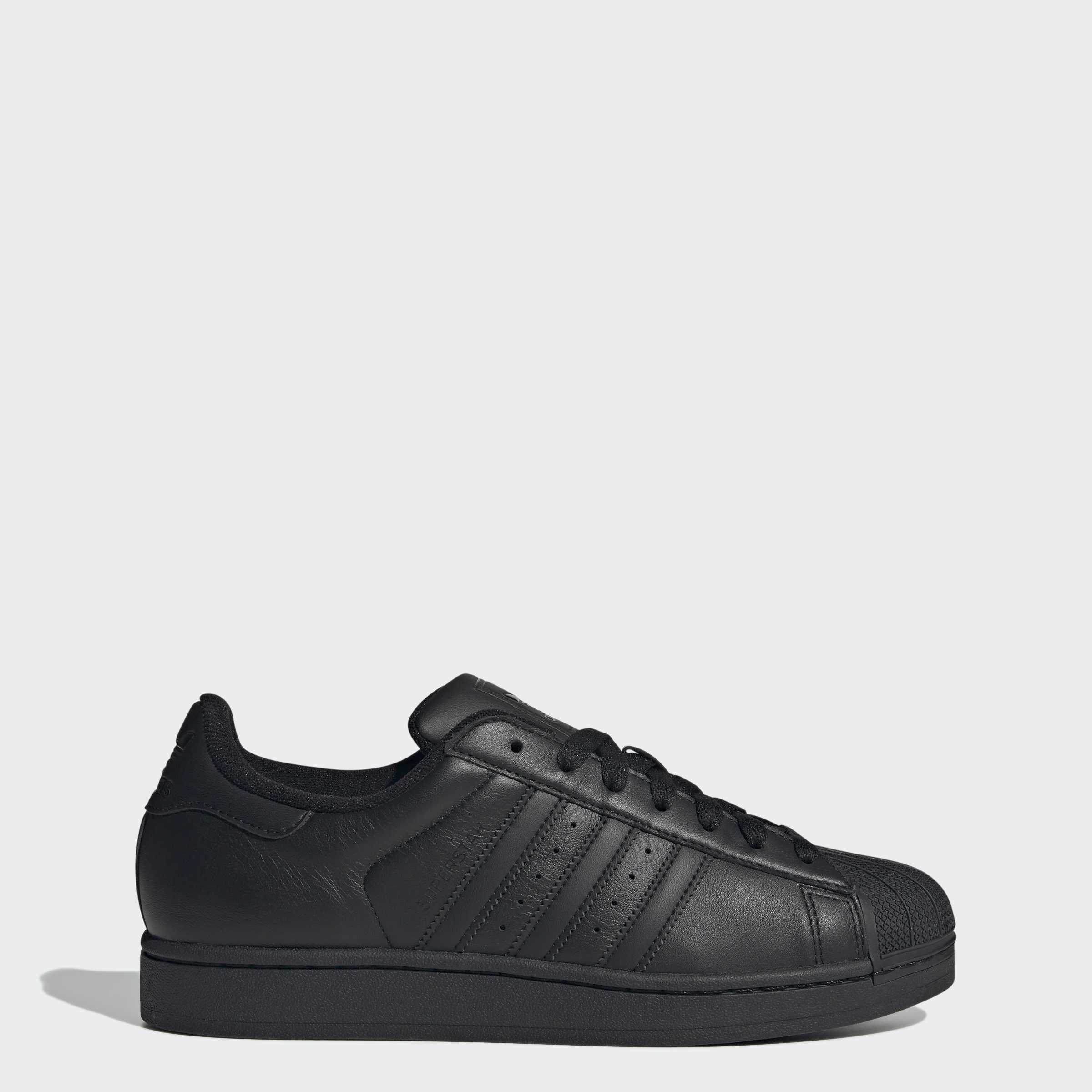 Men's adidas Originals Superstar II Shoes Triple Black