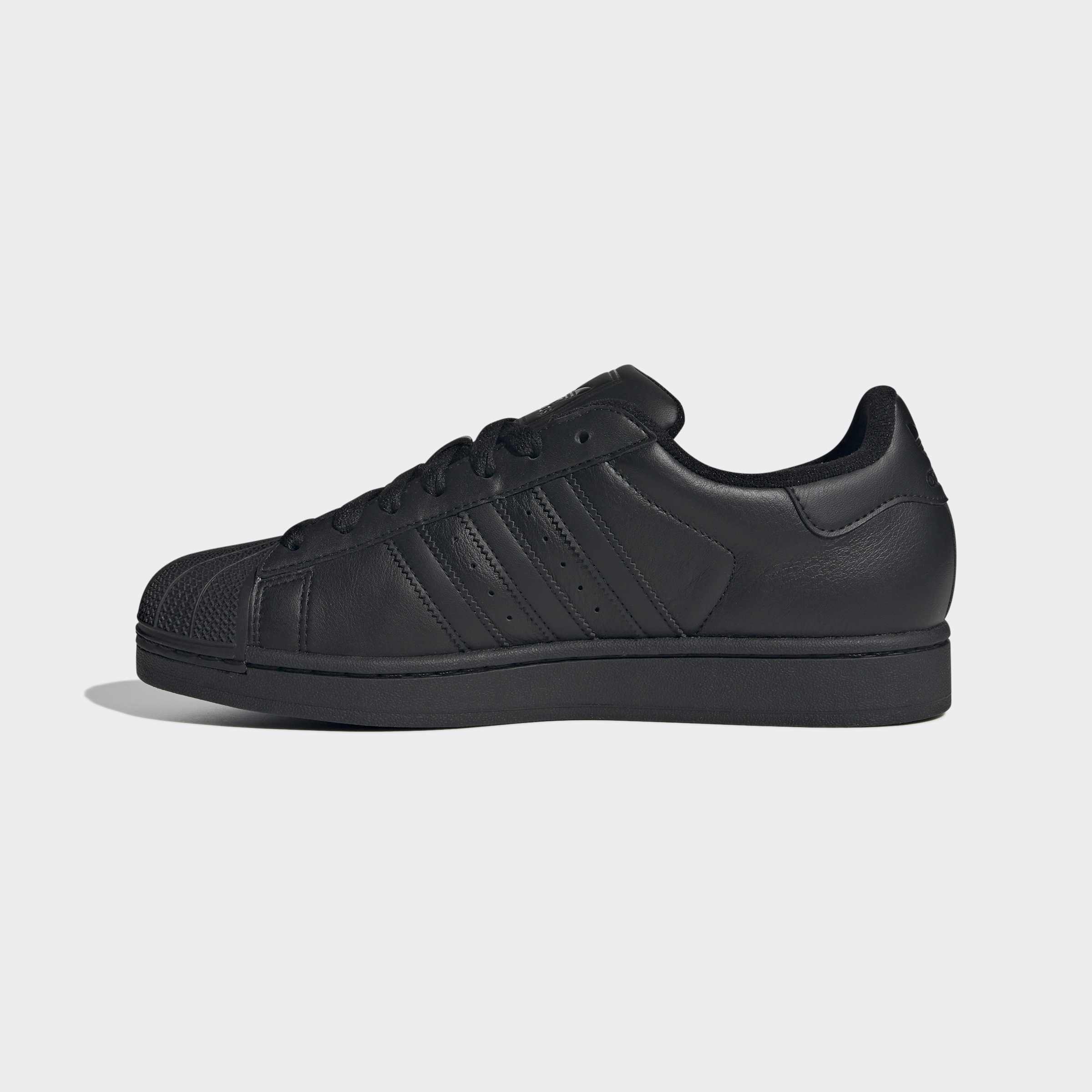 Men's adidas Originals Superstar II Shoes Triple Black