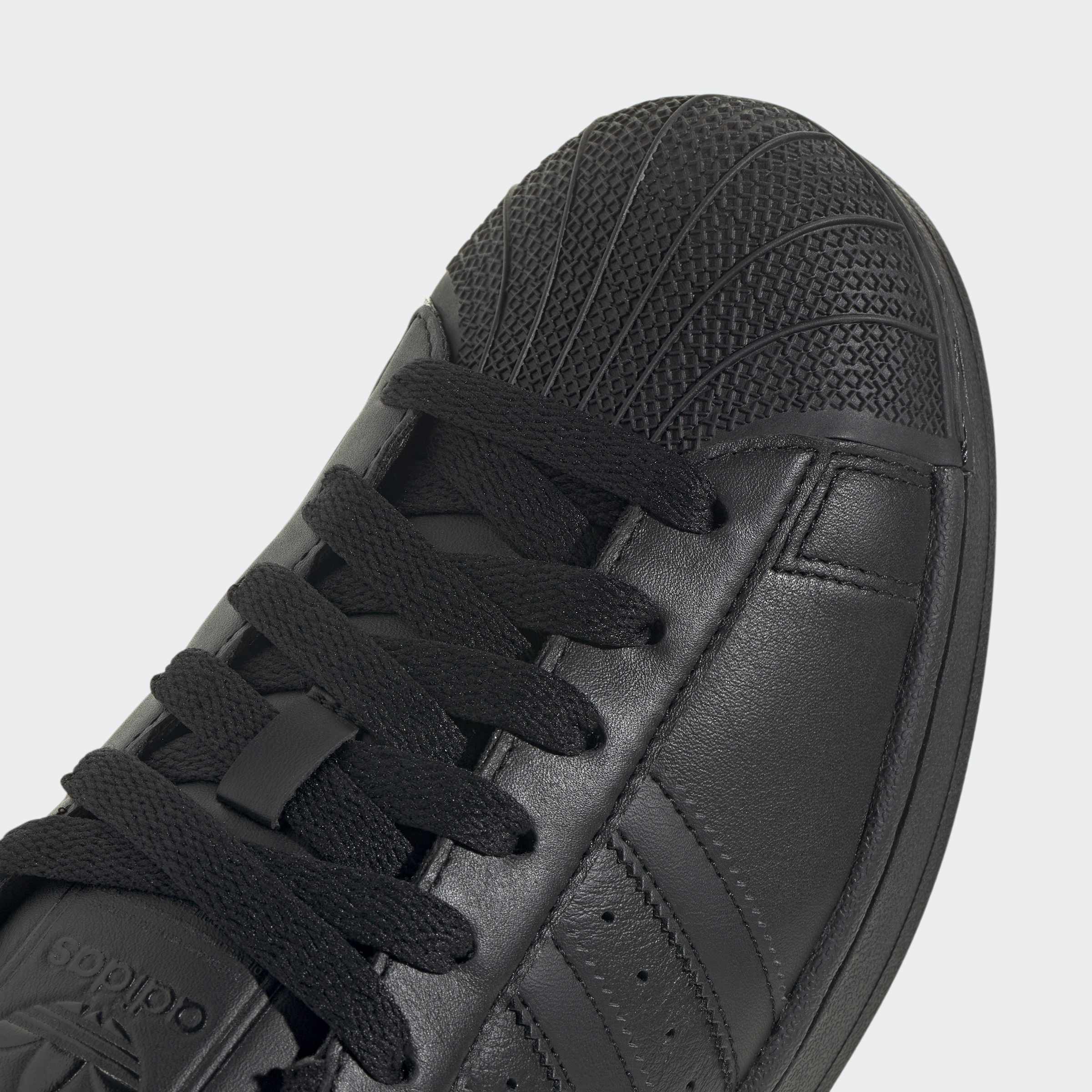 Men's adidas Originals Superstar II Shoes Triple Black