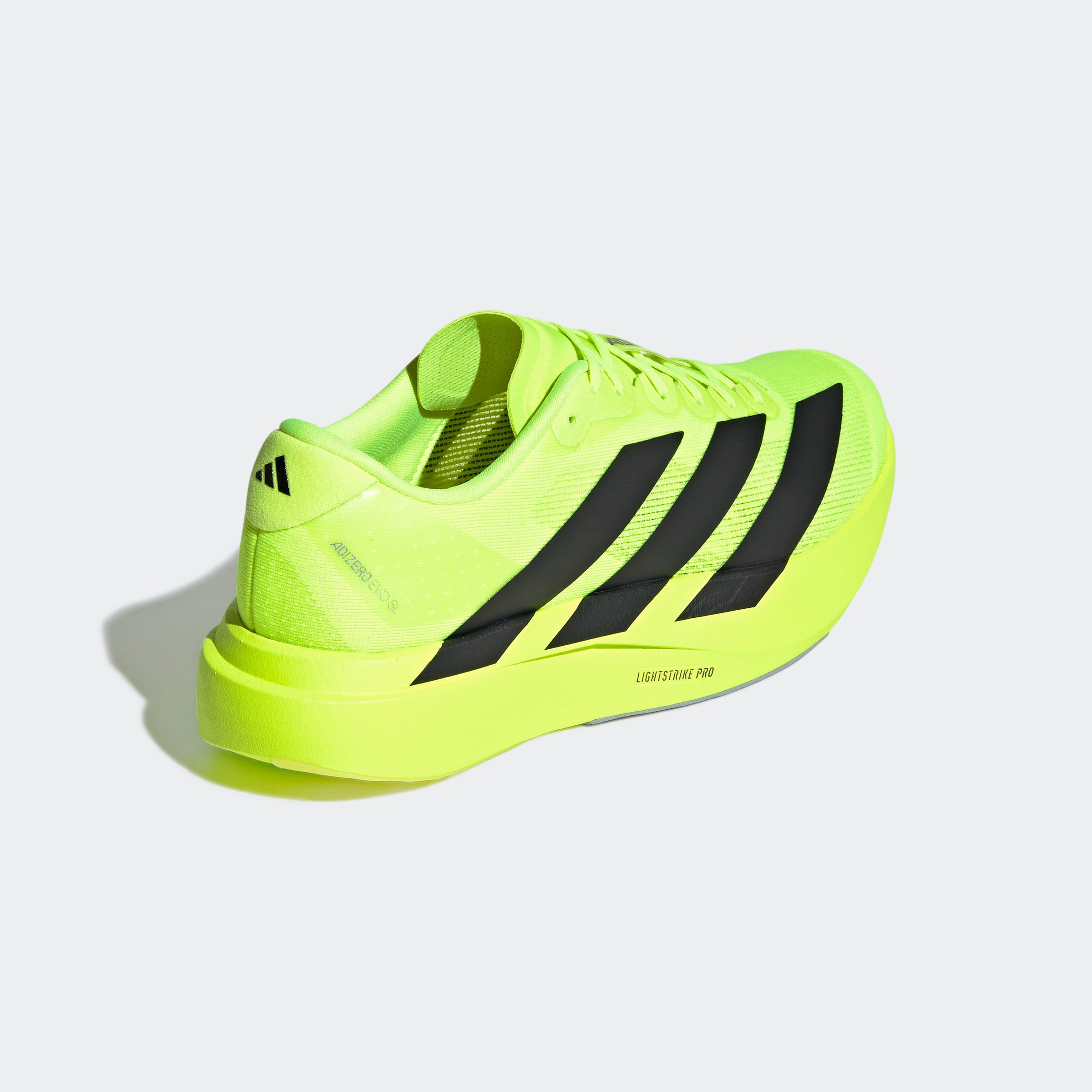 Men's adidas Running Adizero Evo SL Shoes Lucid Lemon / Core Black