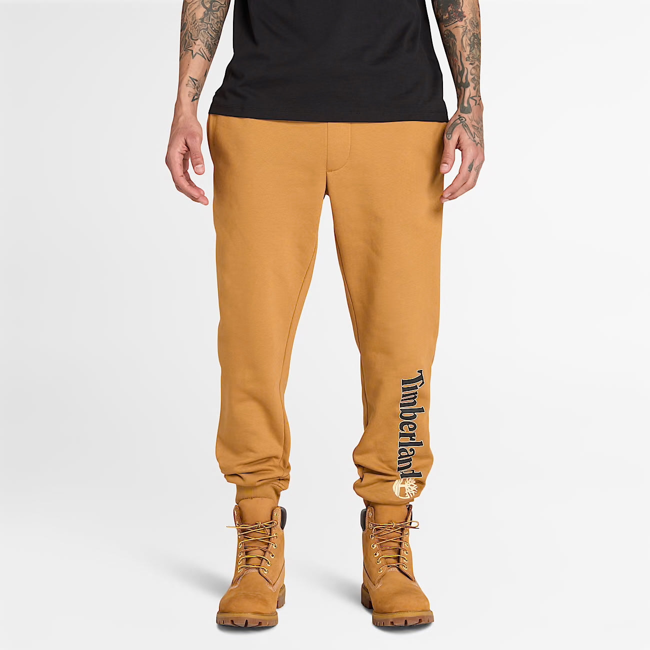 Men's Timberland Kennebec River Brushed Back Sweatpants Wheat