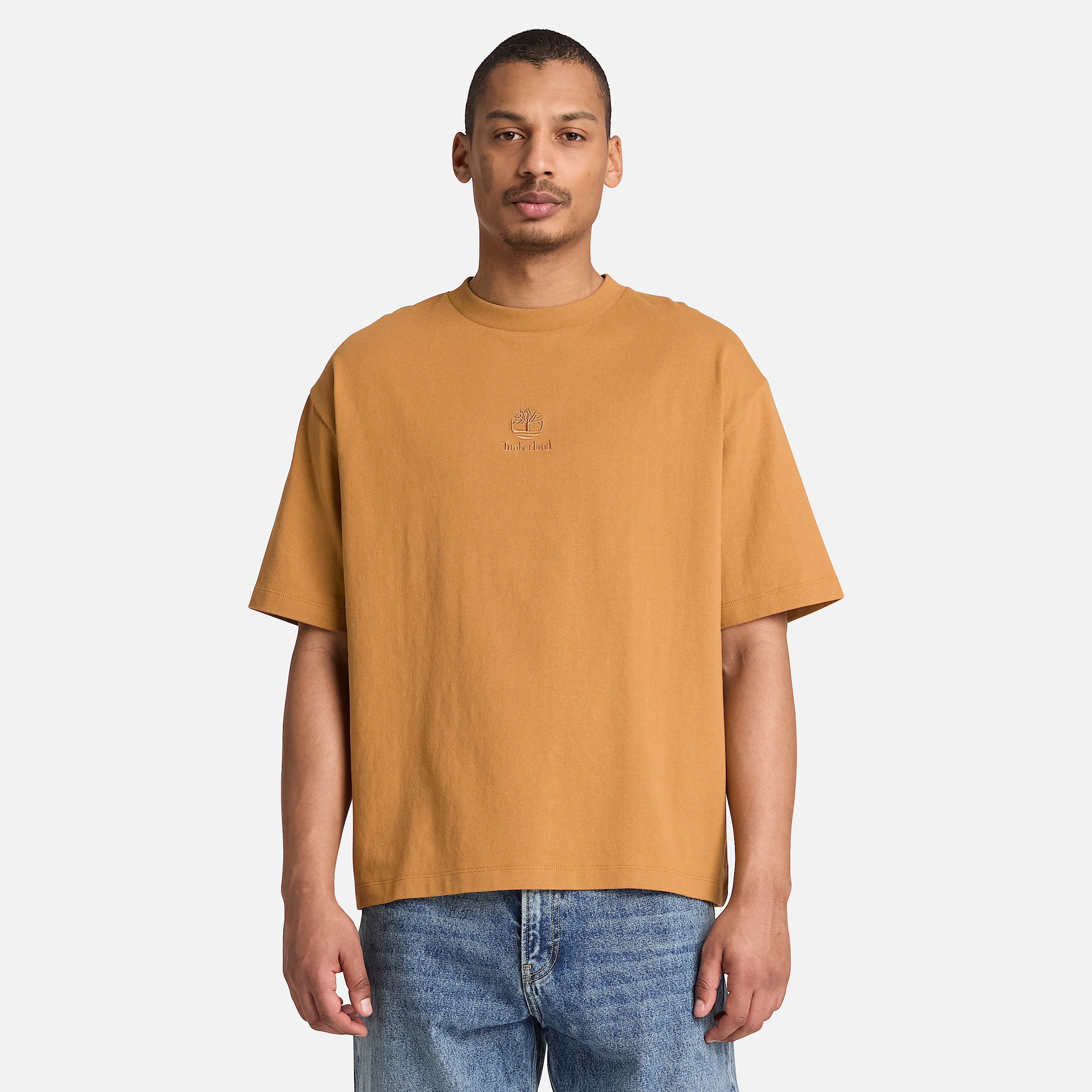 Men's Timberland Shorewood Heavyweight Short-Sleeve T-Shirt Wheat