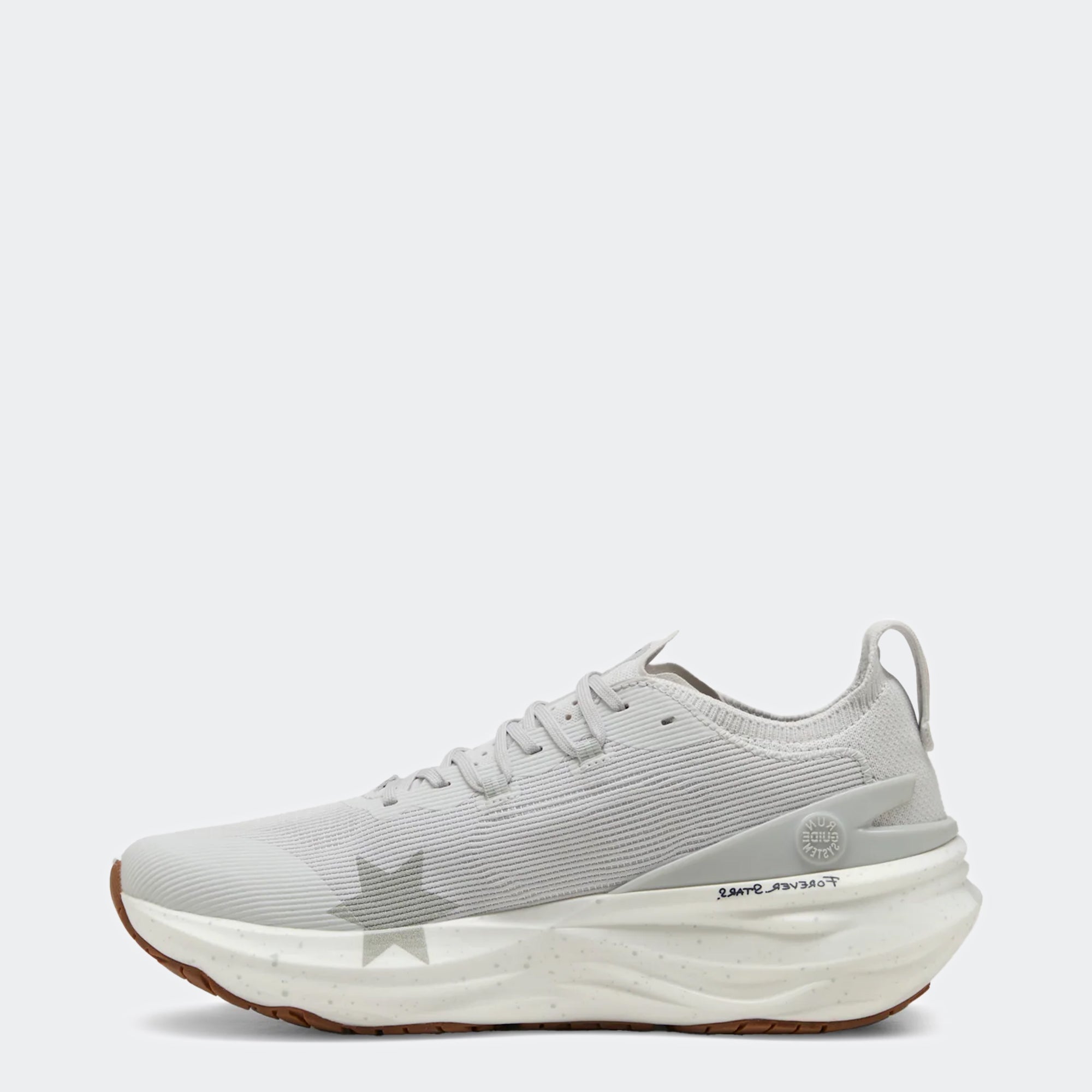 Men's PUMA x SAYSKY ForeverRun NITRO 2 Running Shoes Feather Gray / Flat Light Gray