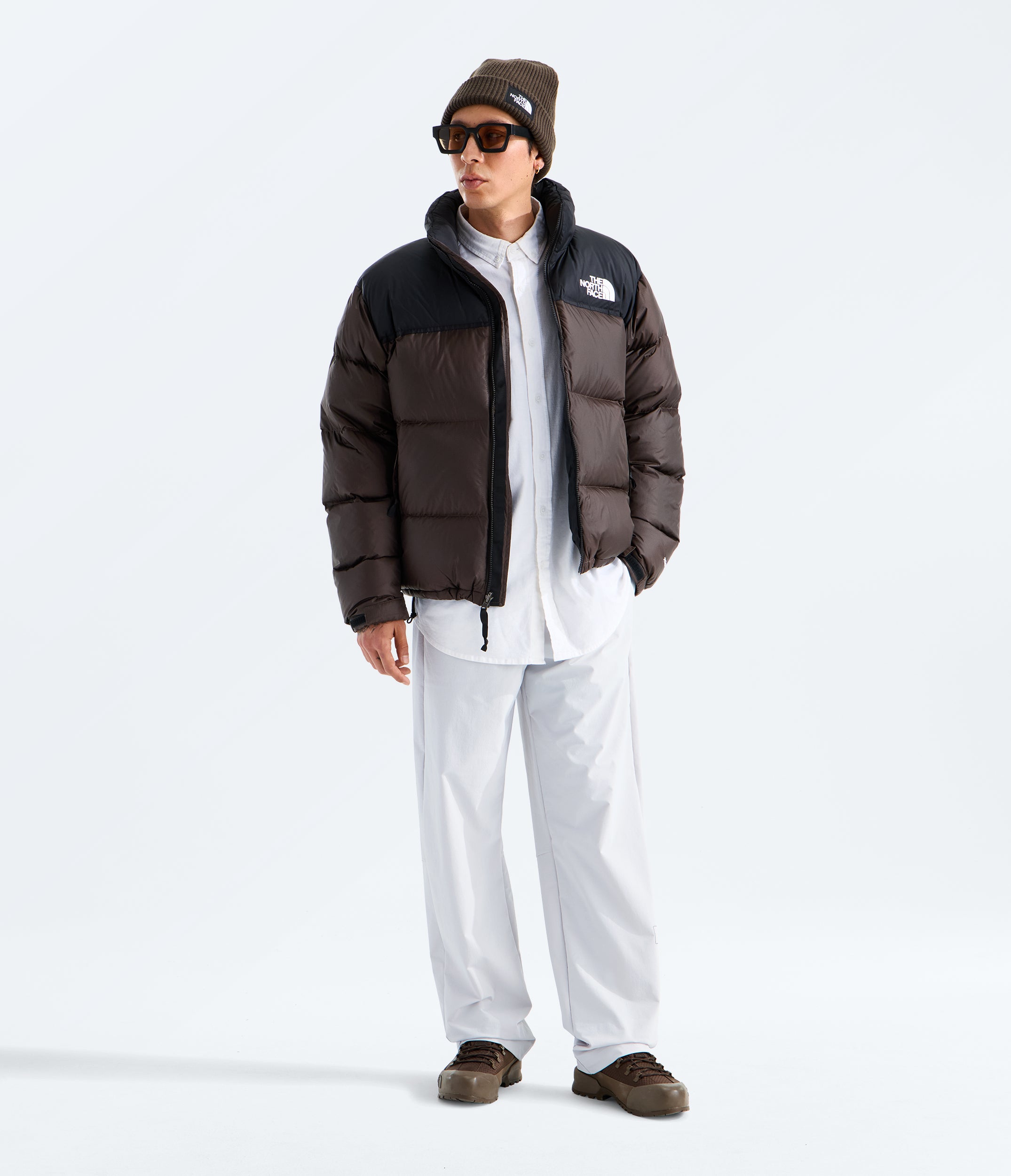 Men's The North Face 1996 Retro Nuptse Jacket Dark Chestnut/Black