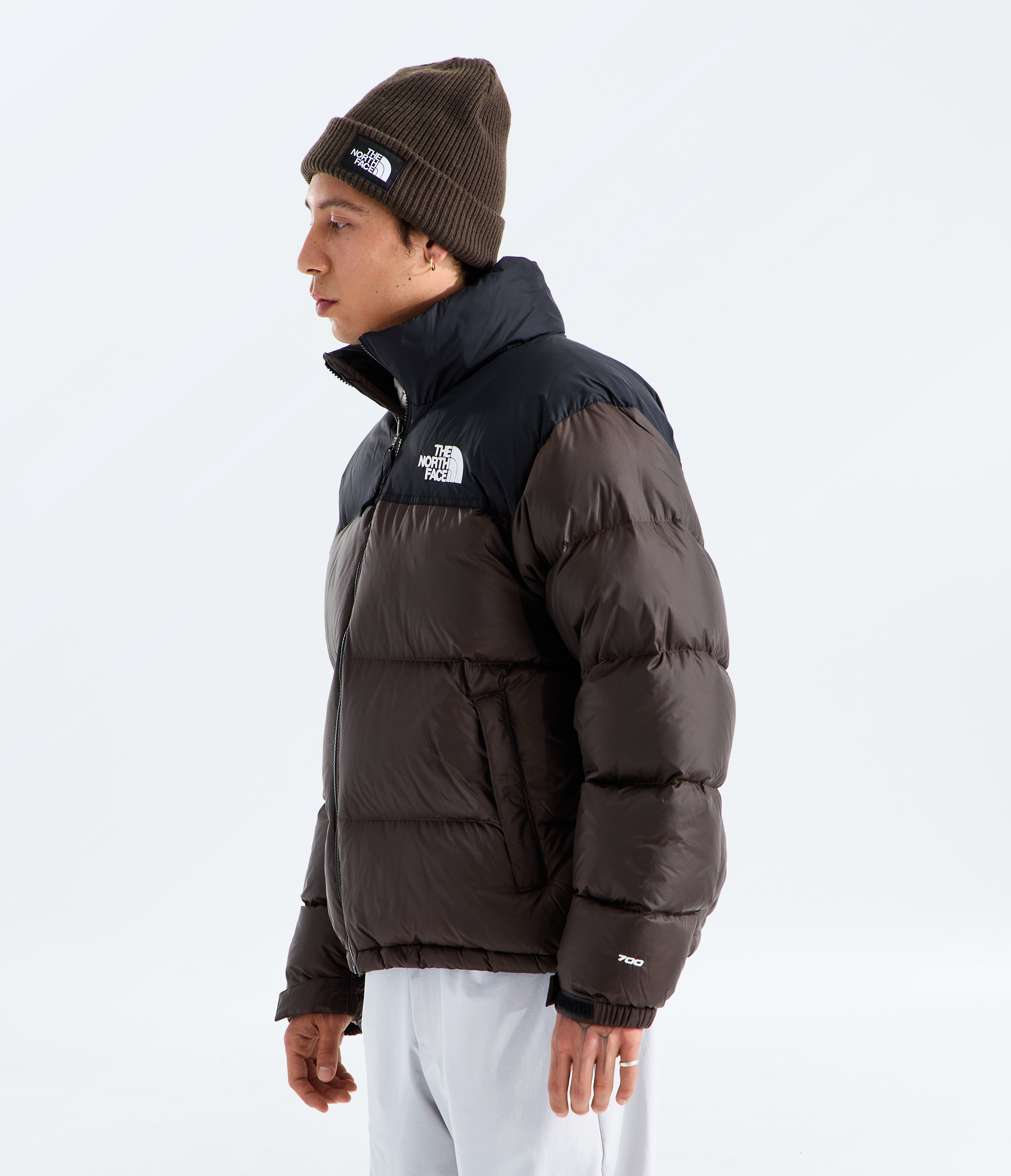 Men's The North Face 1996 Retro Nuptse Jacket Dark Chestnut/Black