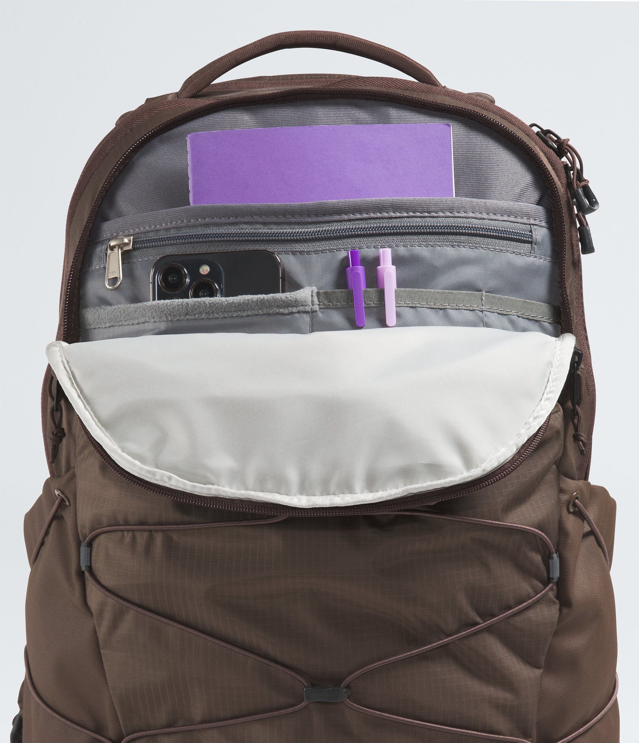 The North Face Borealis Backpack Smokey Brown / Latte