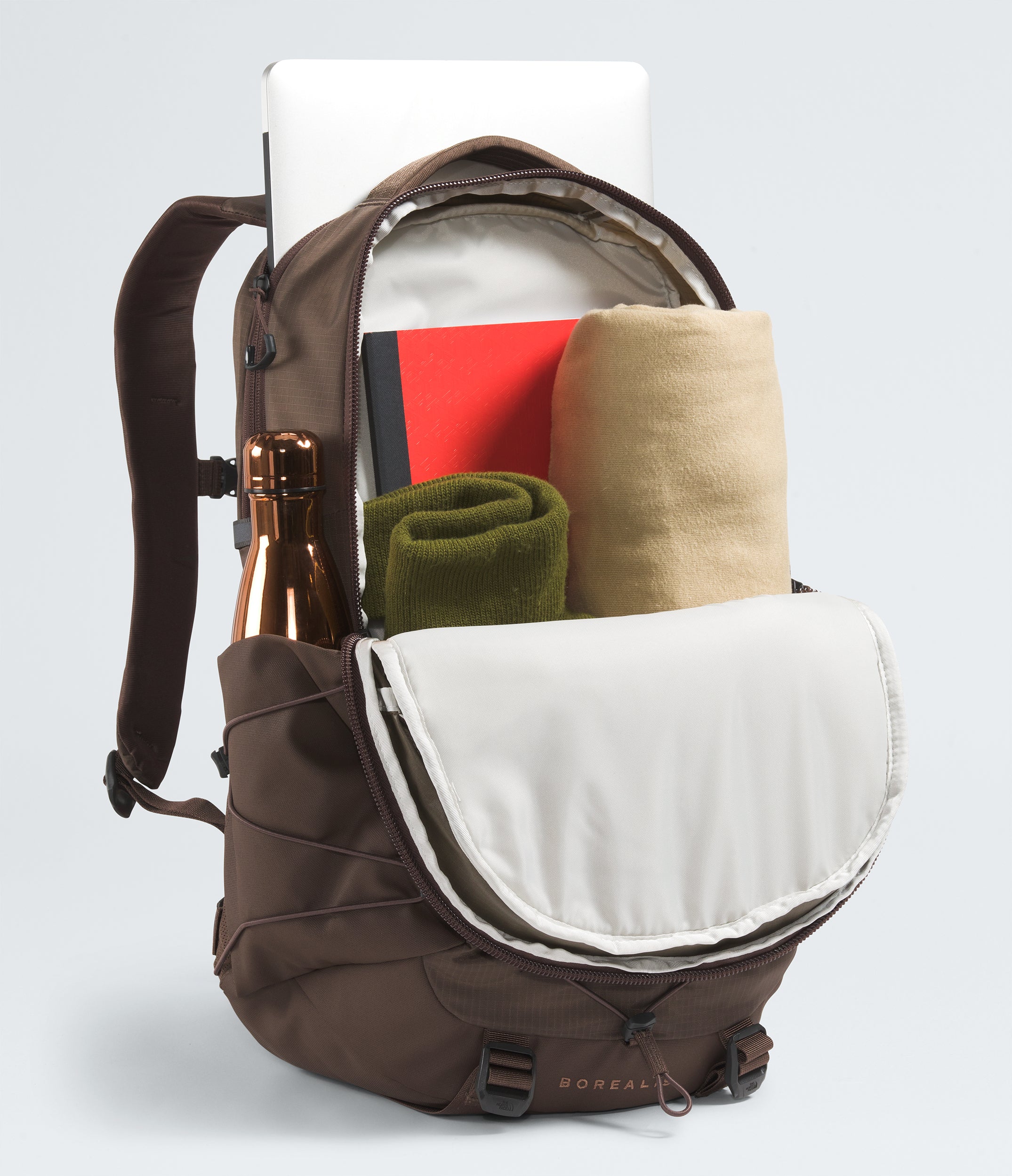 The North Face Borealis Backpack Smokey Brown / Latte