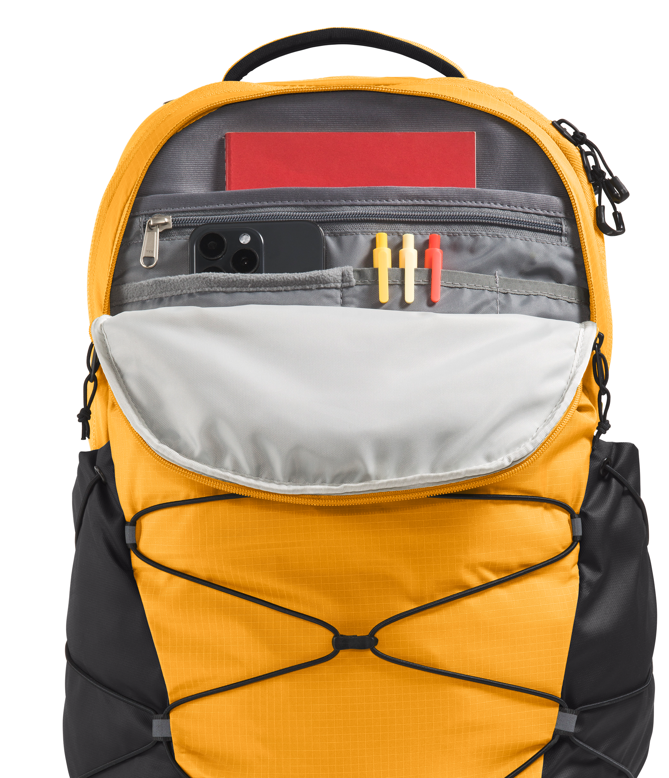 The North Face Borealis Backpack Summit Gold / TNF Black