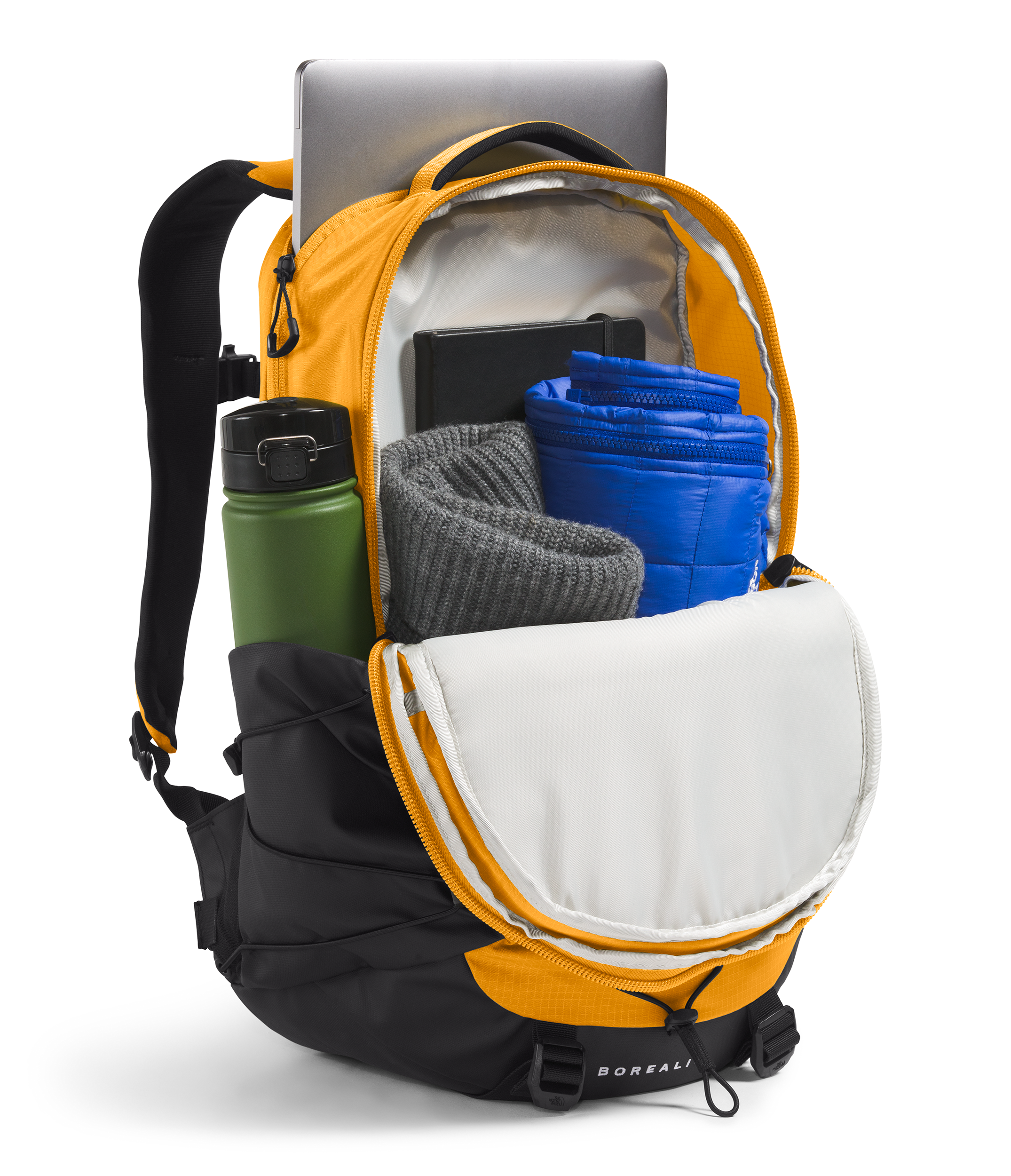 The North Face Borealis Backpack Summit Gold / TNF Black