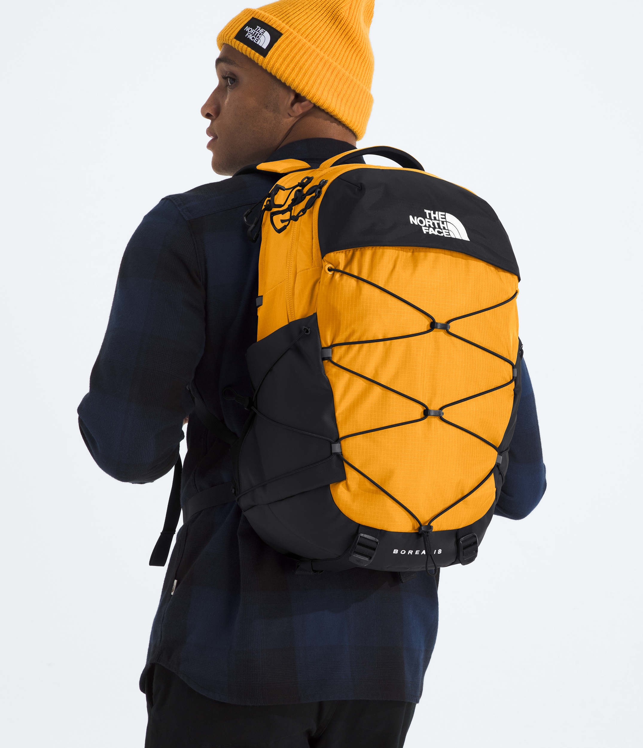 The North Face Borealis Backpack Summit Gold / TNF Black