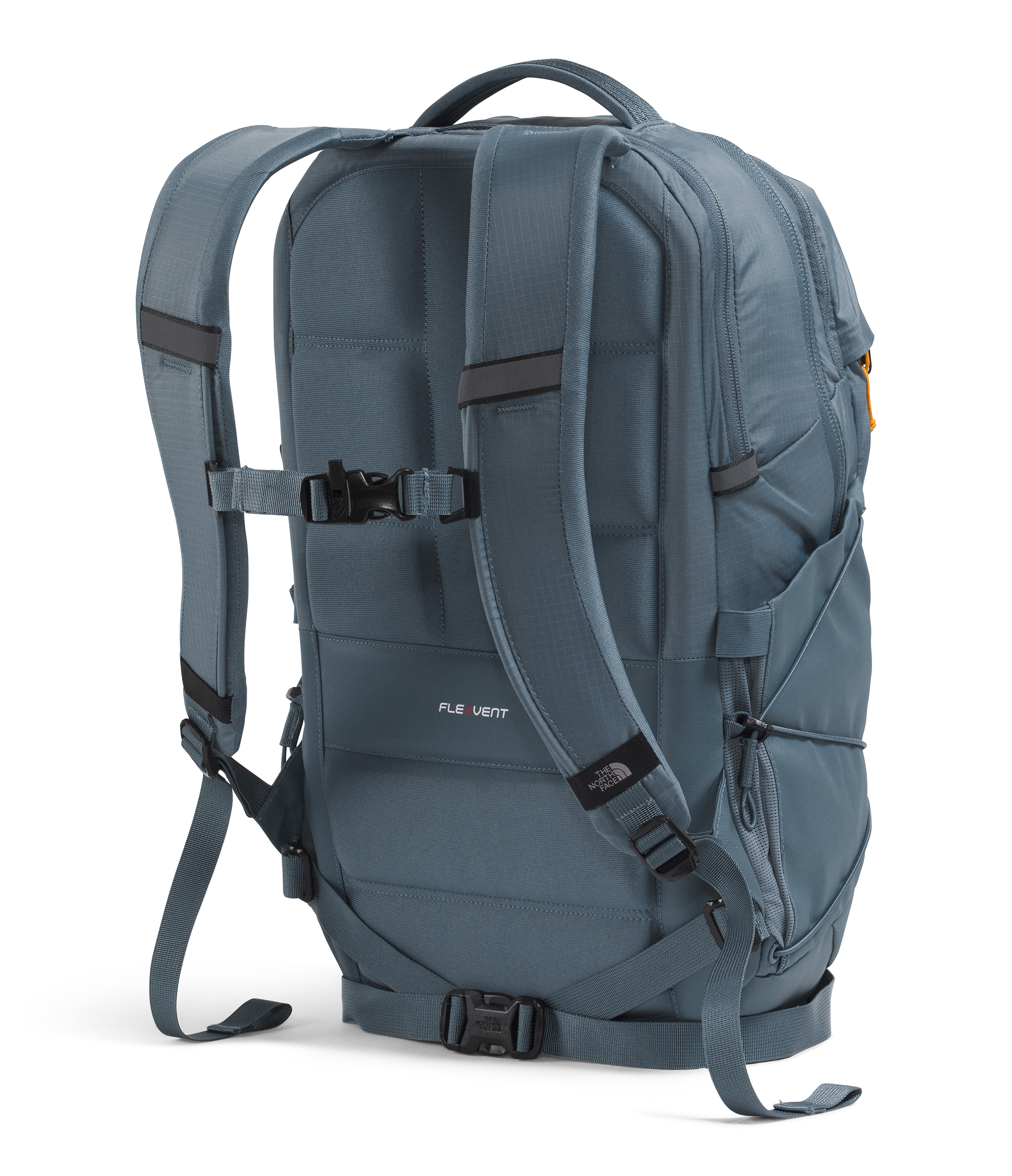 The North Face Borealis Backpack Granite Grey / Dust Orange