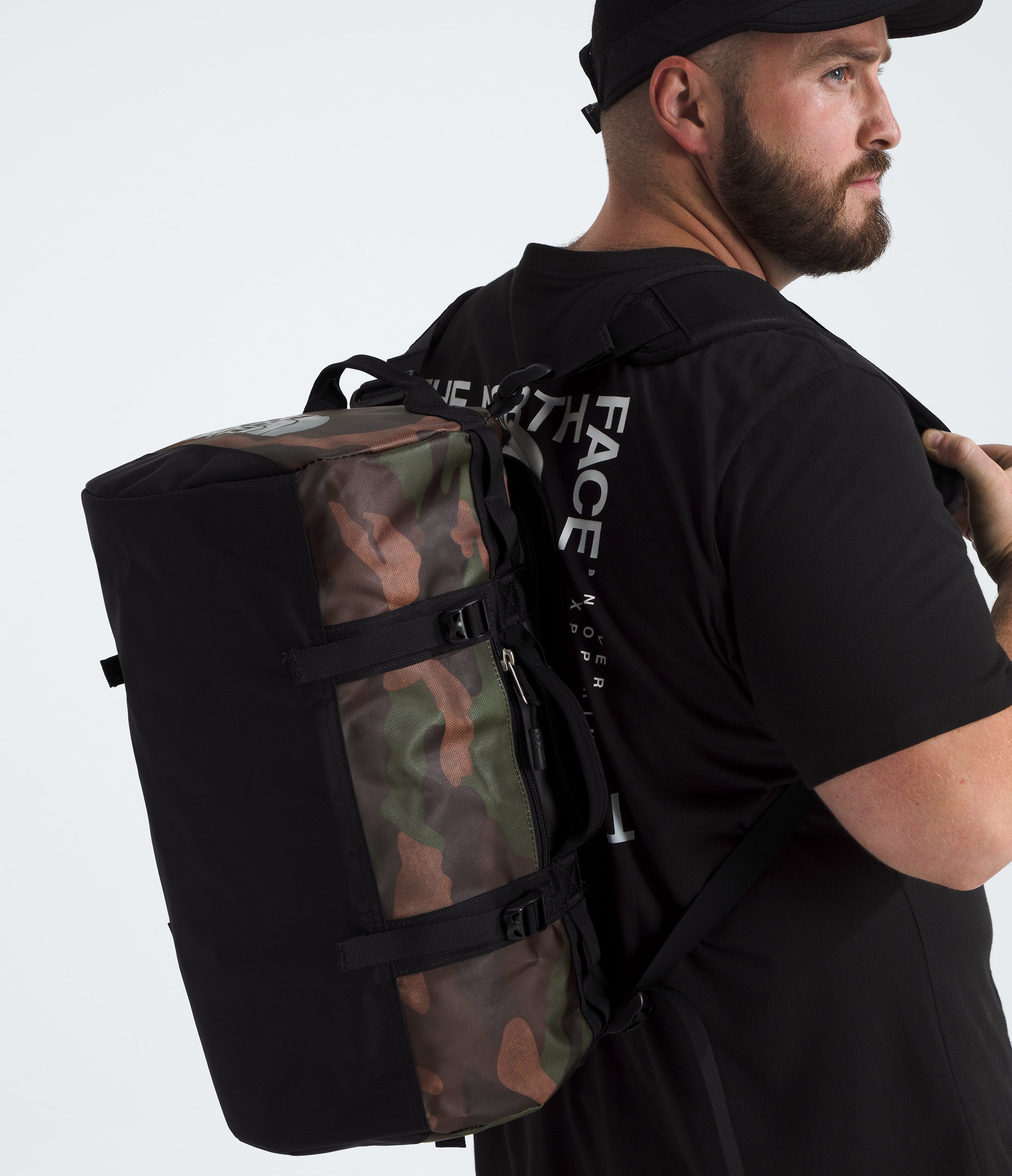 The North Face Base Camp Duffel Bag TNF Black Camo - XS (31L)