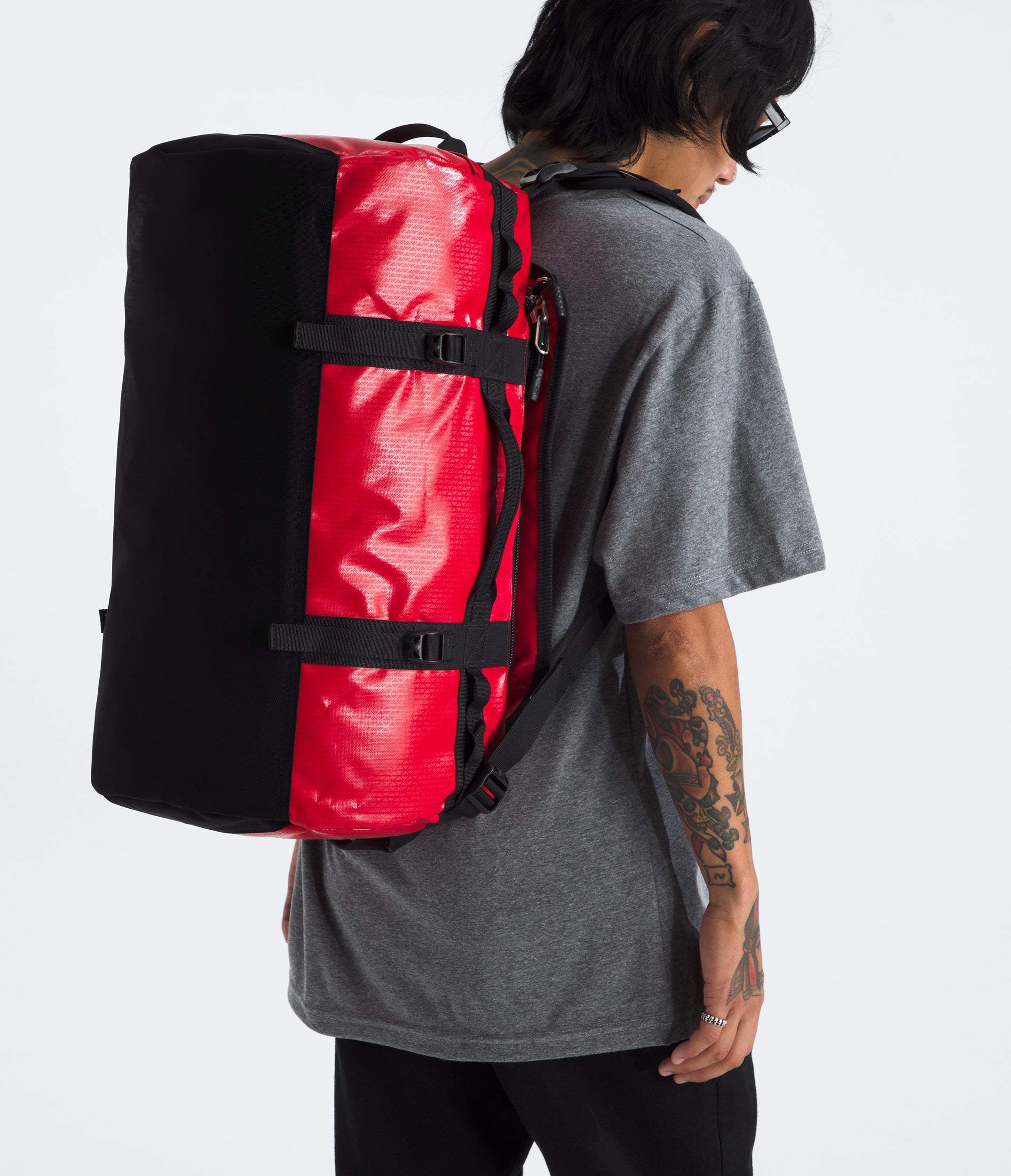 The North Face Base Camp Duffel Bag Red - S (50L)
