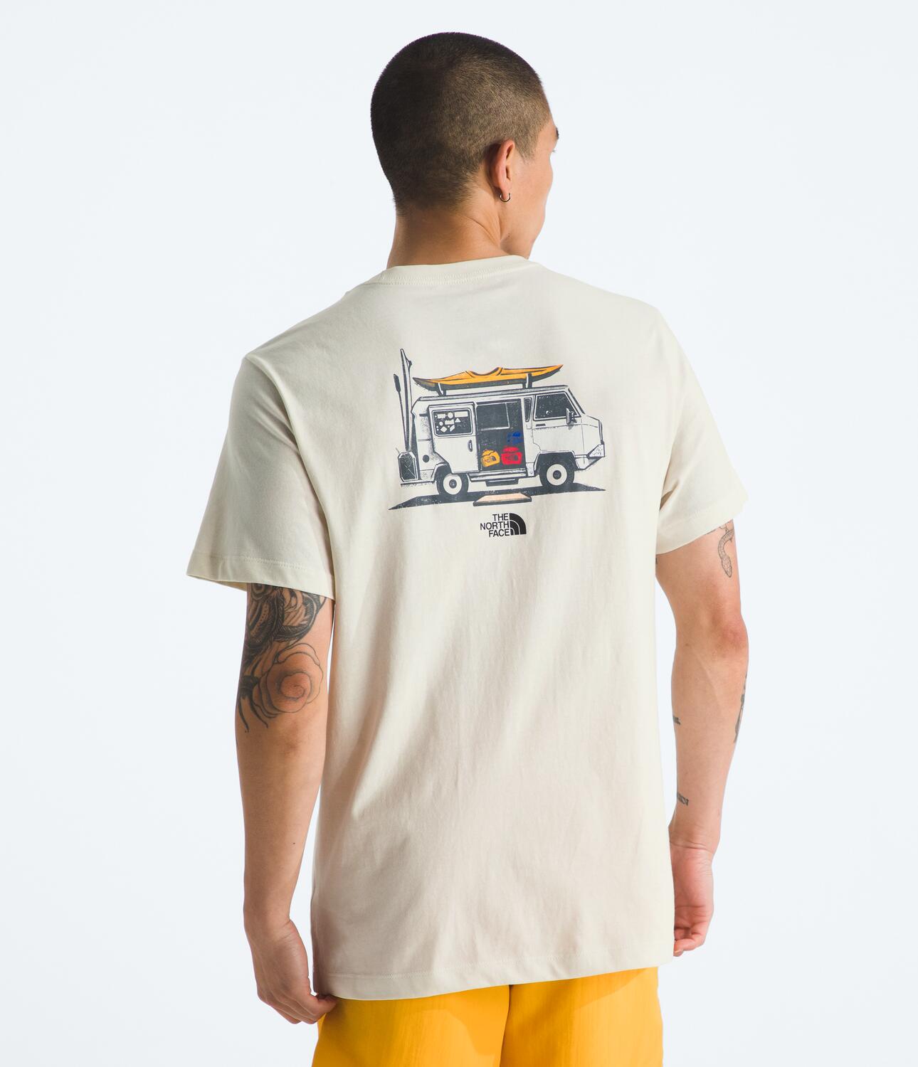 Men's The North Face Evolution Van Life Tee White Dune