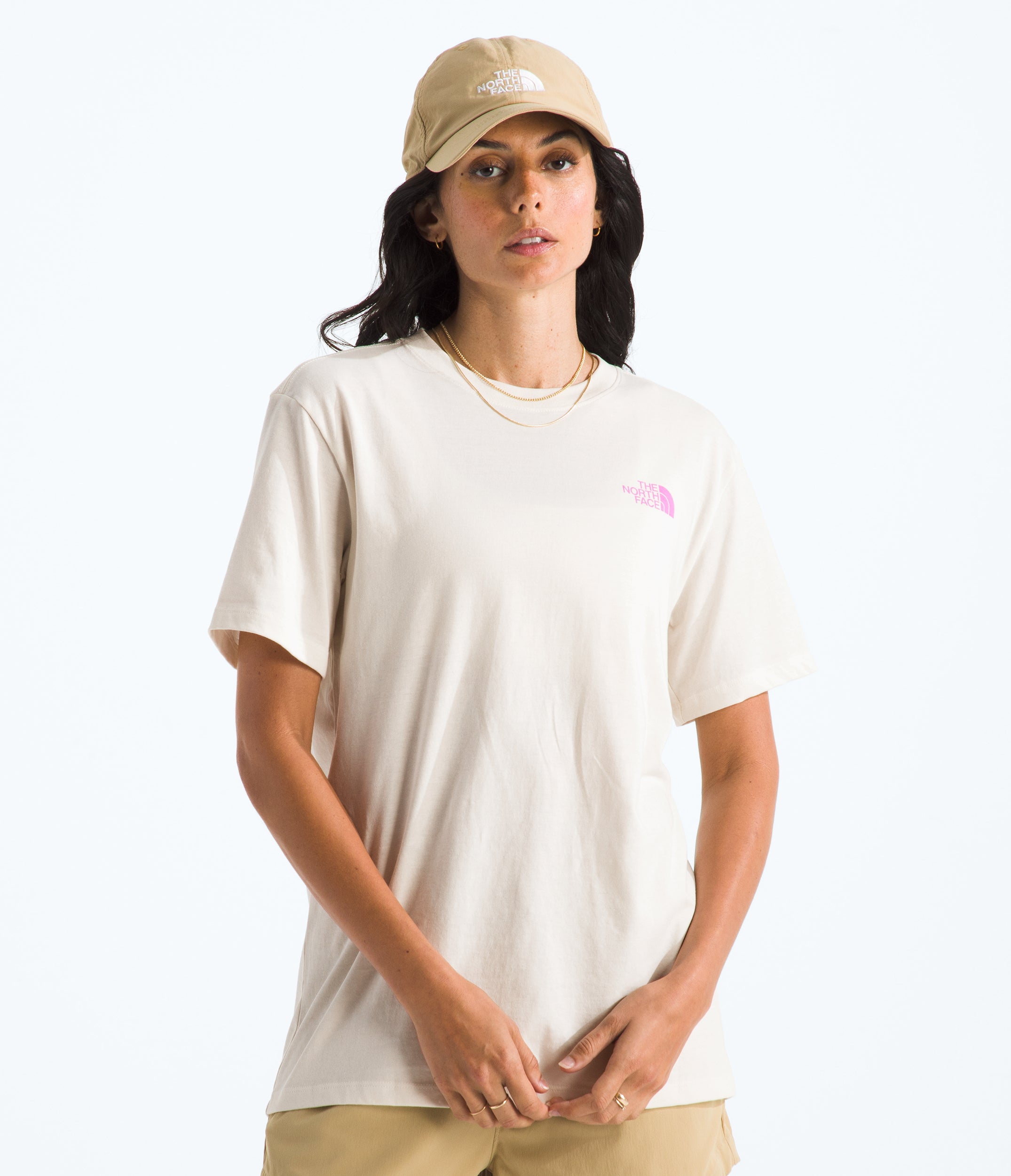 Women's The North Face Boulder Breeze T-Shirt White Dune