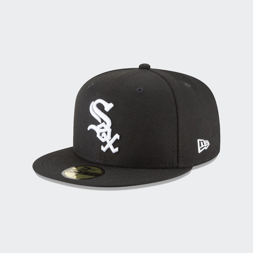 New Era Chicago White Sox Black & White Basic 59FIFTY Fitted