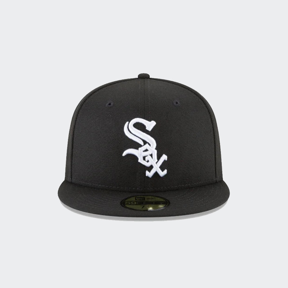 New Era Chicago White Sox Black & White Basic 59FIFTY Fitted