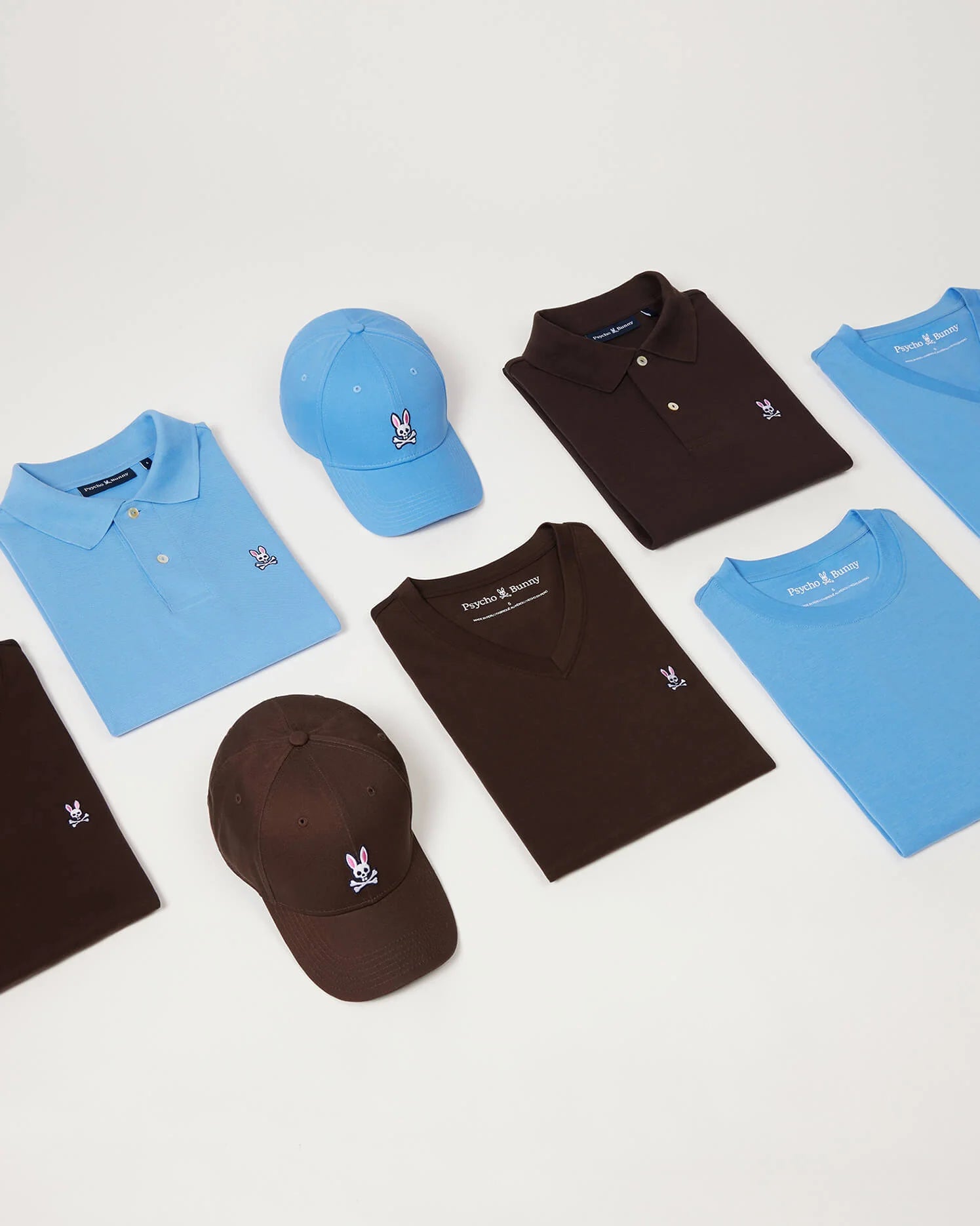 Men's Psycho Bunny Classic Crew Neck Tee Mountain Sky