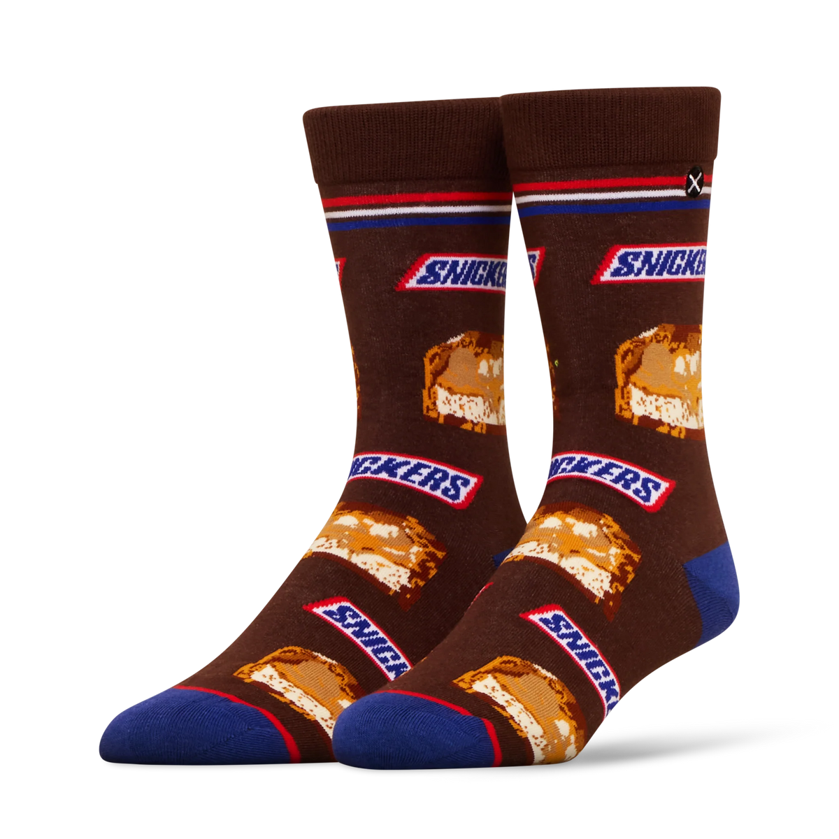 Men’s Odd Sox Oddmart Snickers Crew Socks 2-Pack