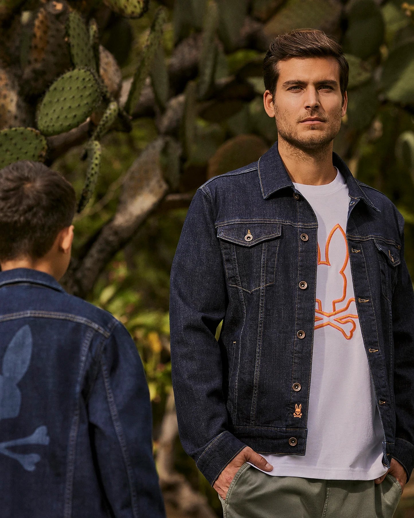 Men's Psycho Bunny Floyd Graphic Tee White