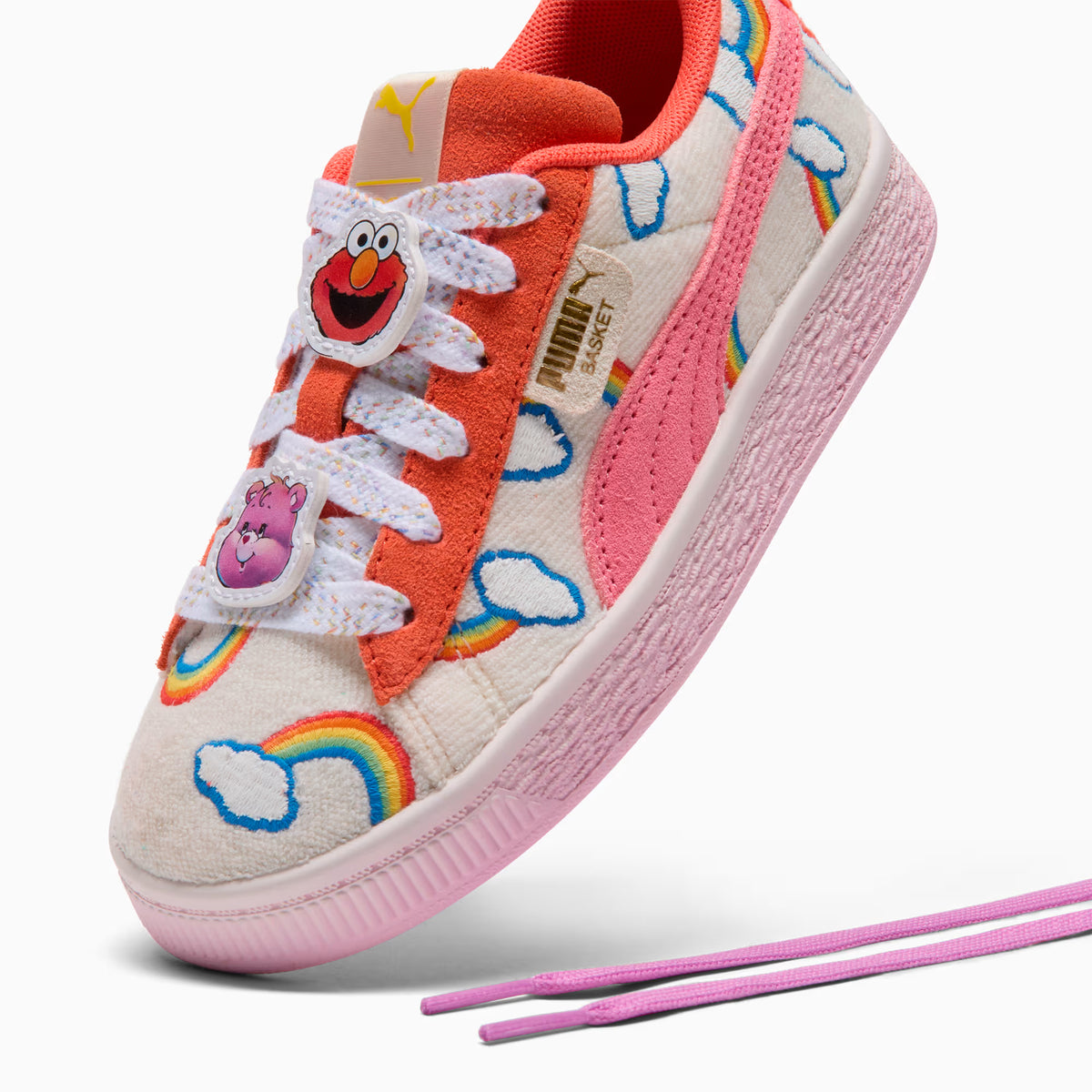 Little Kids PUMA x CARE BEARS x SESAME STREET Basket Shoes