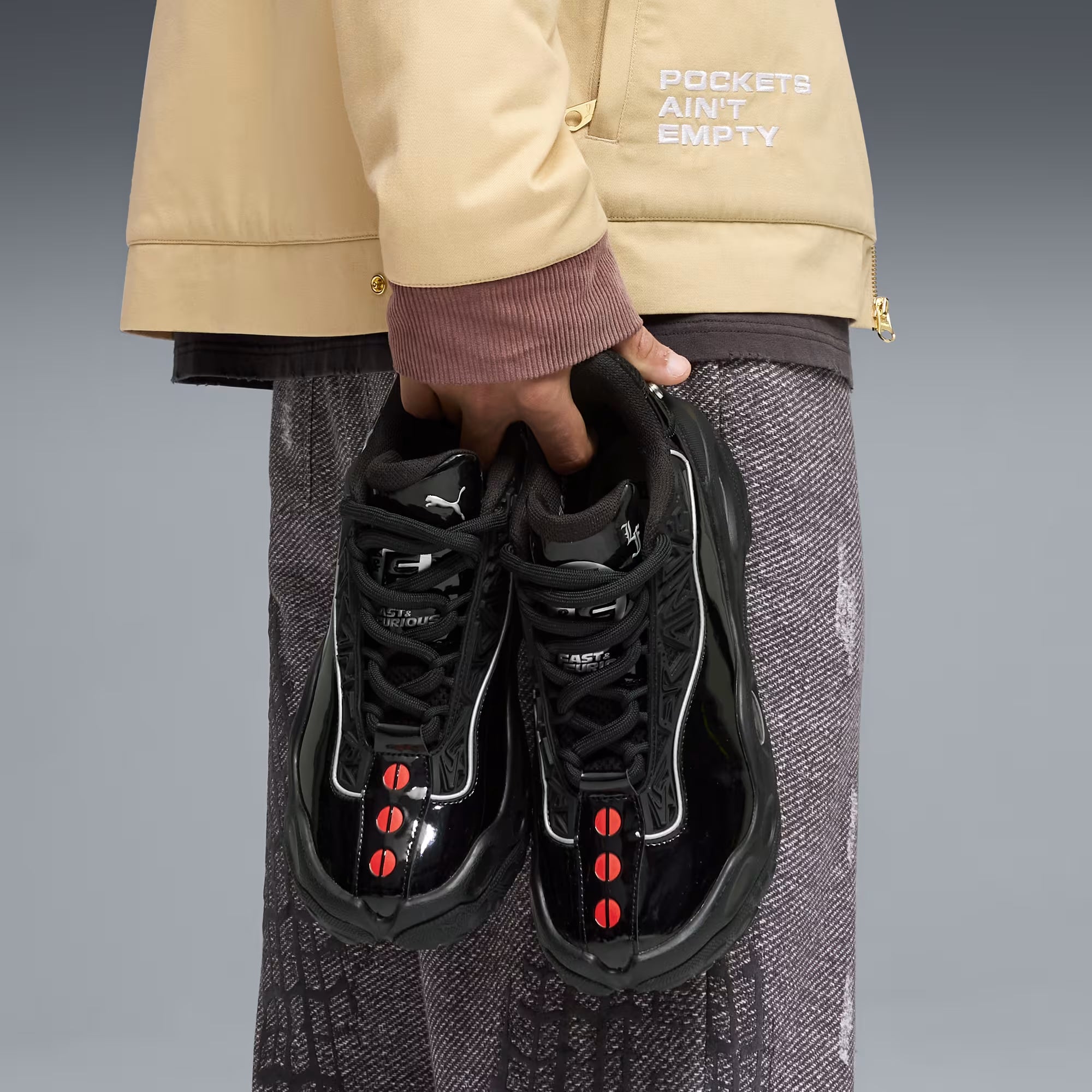 Men's PUMA x FAST & FURIOUS LaFrancé RNR LA Shoes Black