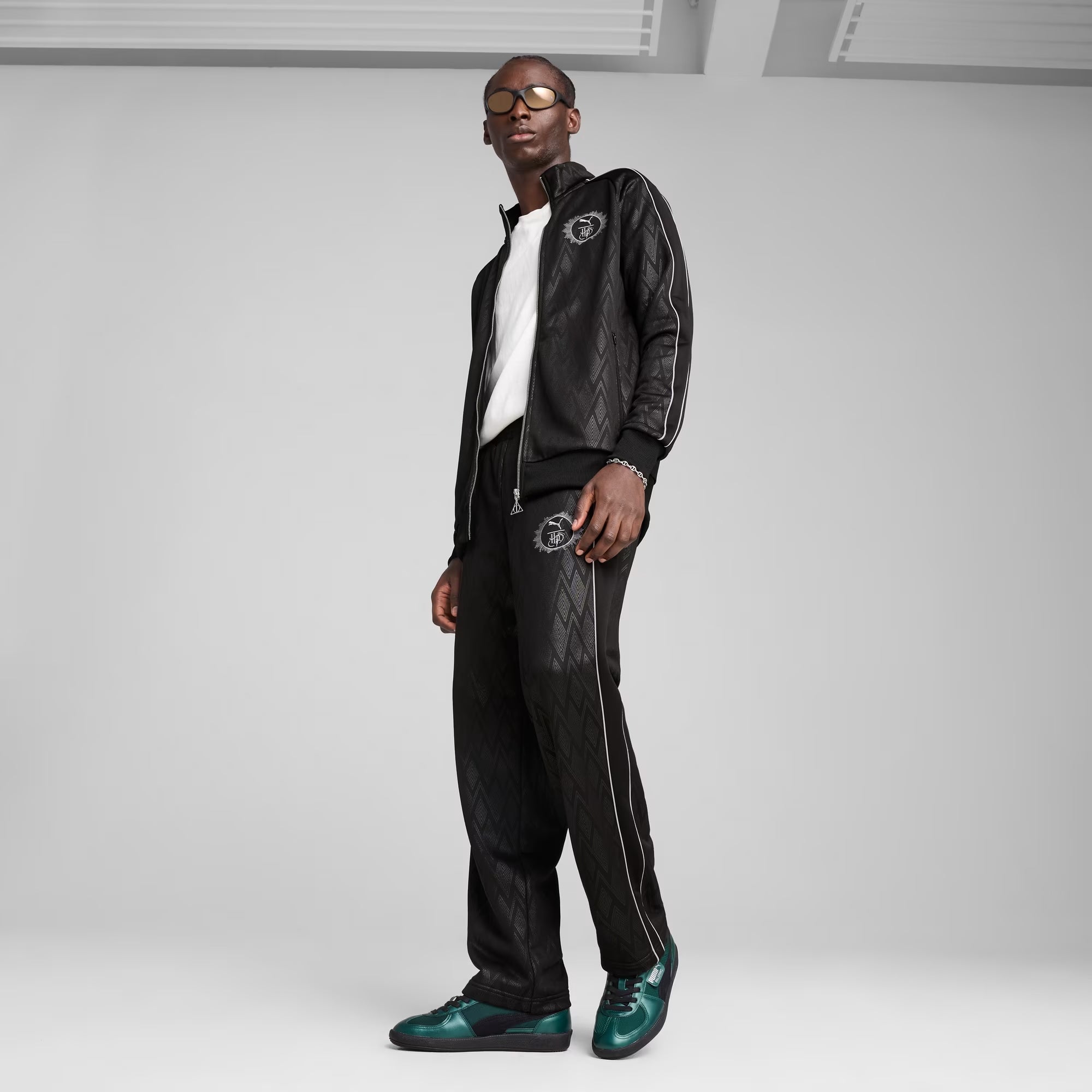 Men's PUMA x Harry Potter Palermo 2 Shoes Dark Myrtle