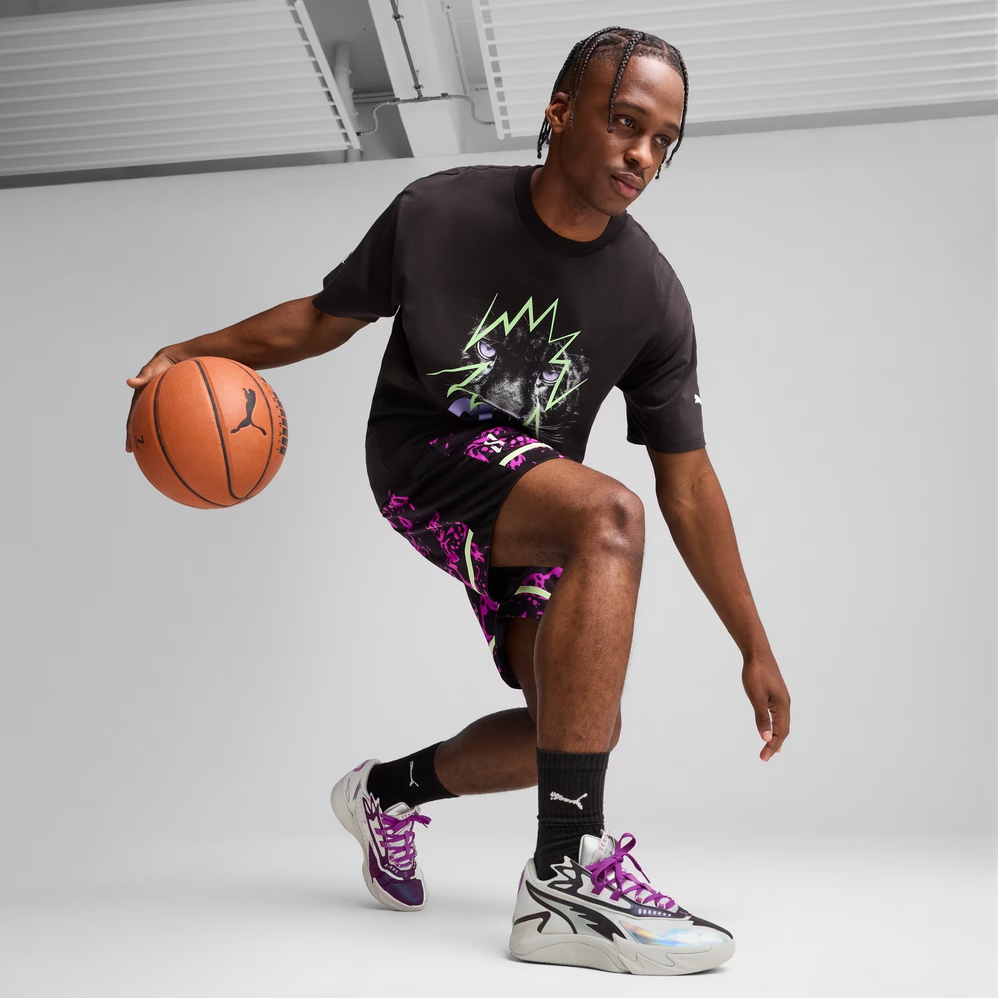 Men's PUMA Scoot Zeros II Sterling Basketball Shoes