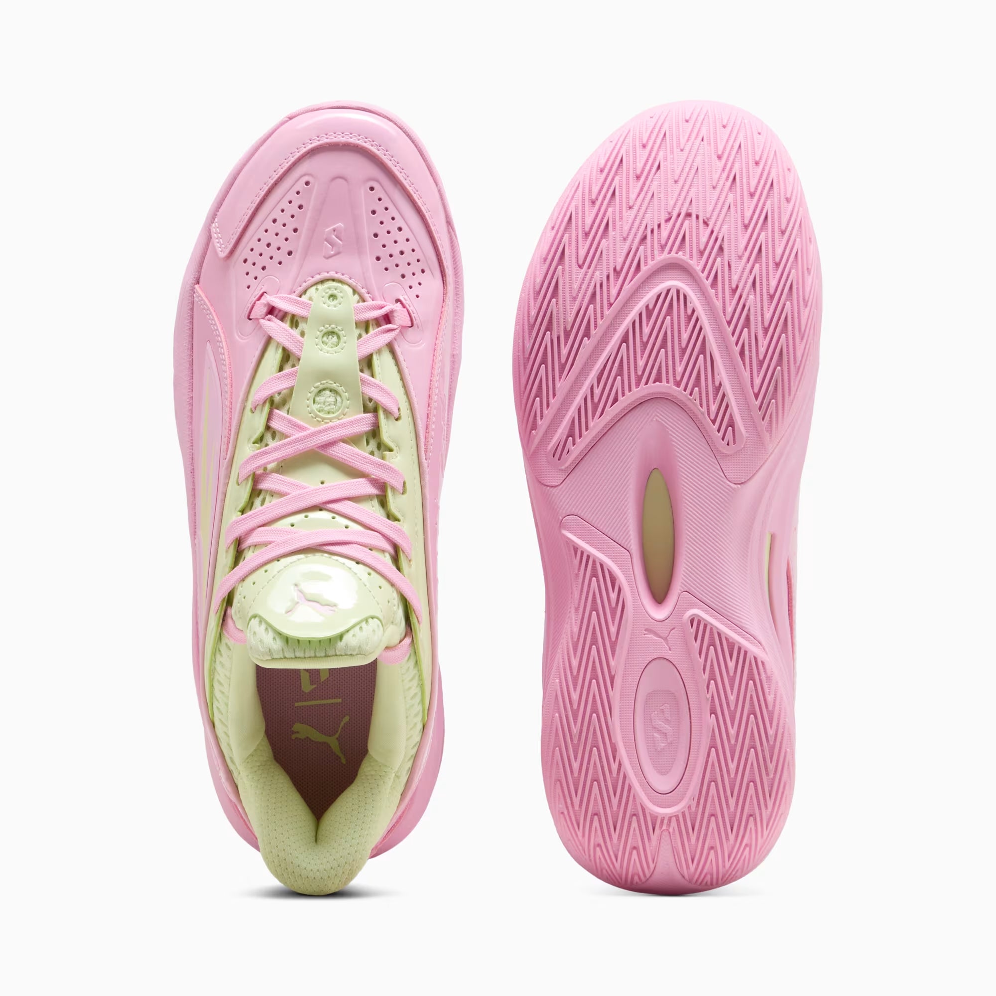 Men's PUMA Scoot Zeros III Basketball Shoes Pink Shimmer