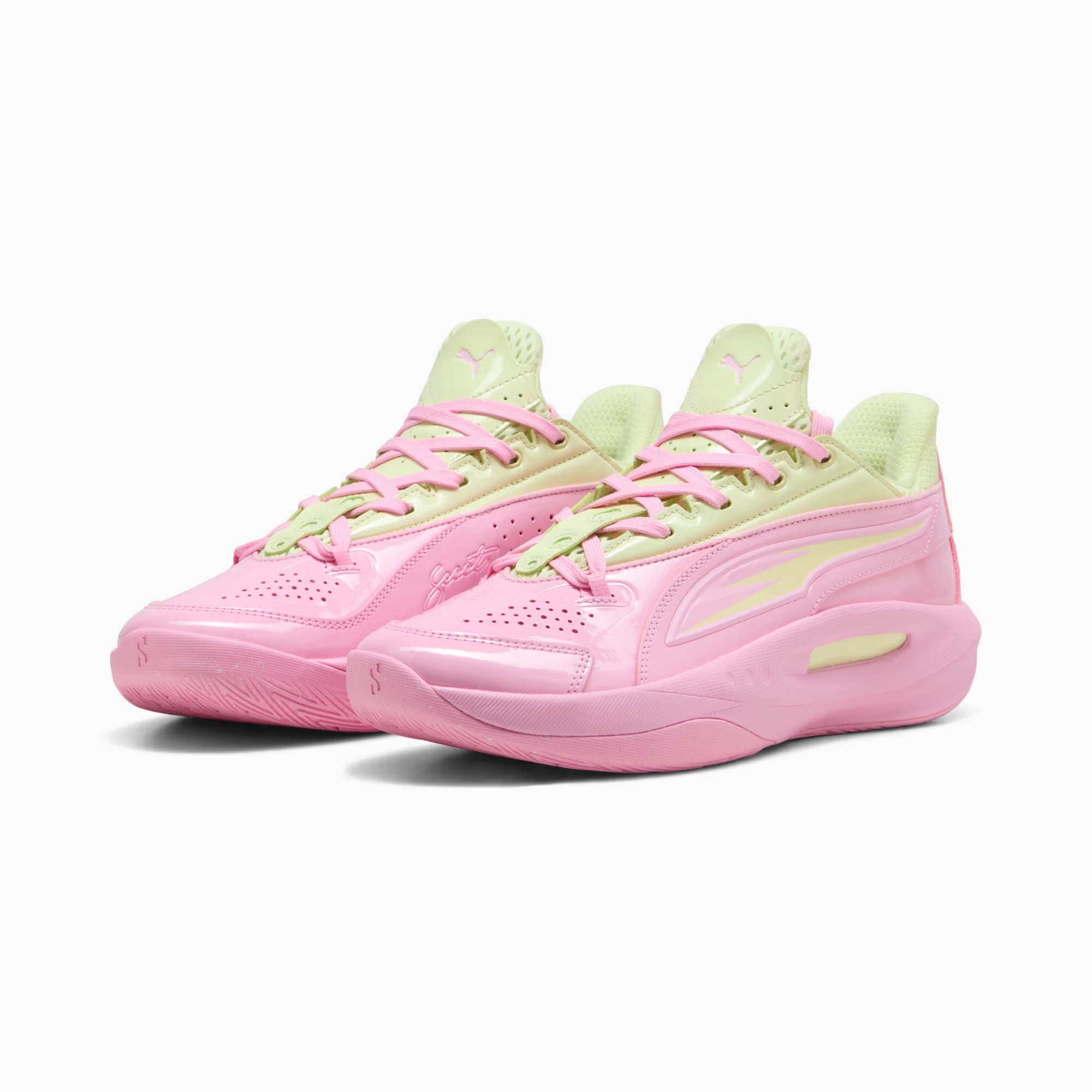 Men's PUMA Scoot Zeros III Basketball Shoes Pink Shimmer