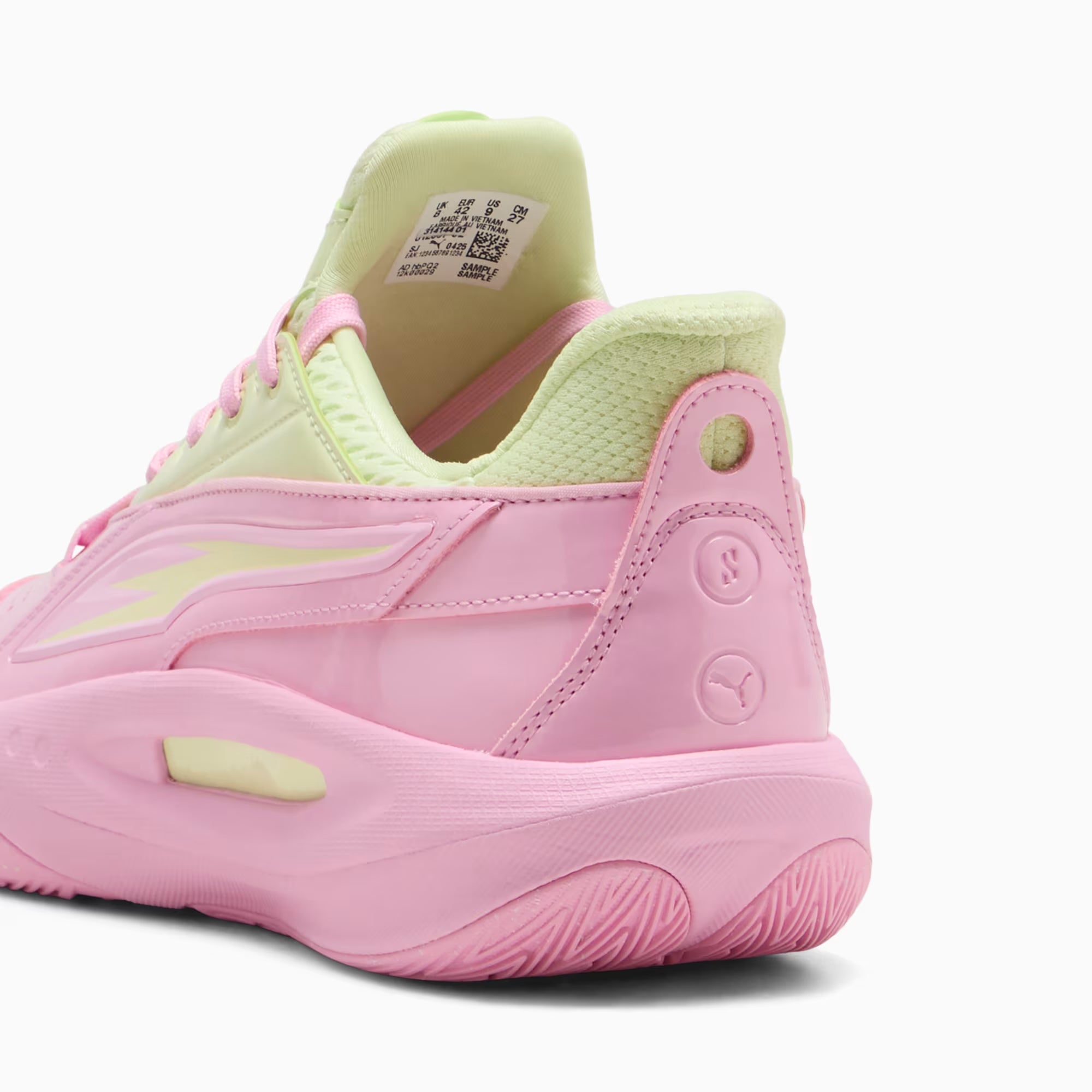Men's PUMA Scoot Zeros III Basketball Shoes Pink Shimmer
