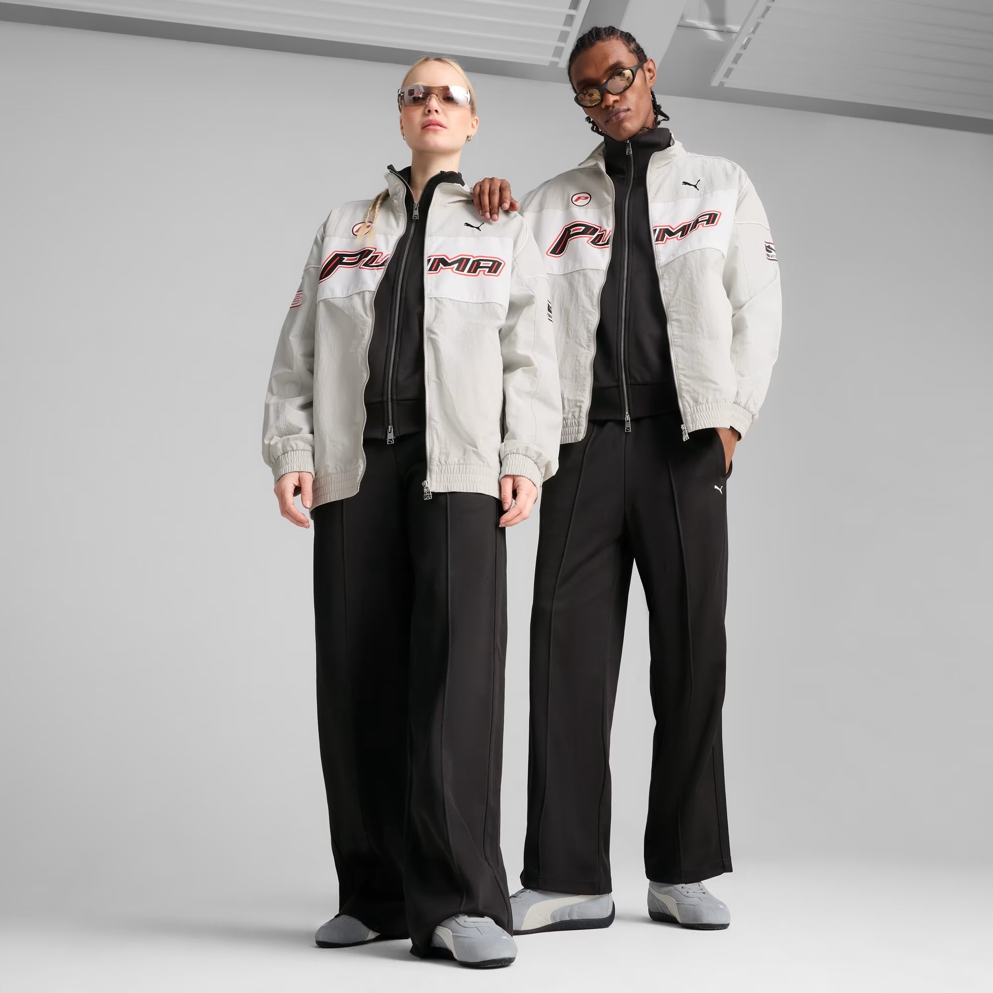 Unisex PUMA Speedcat OG Shoes Cool Mid Gray / PUMA White