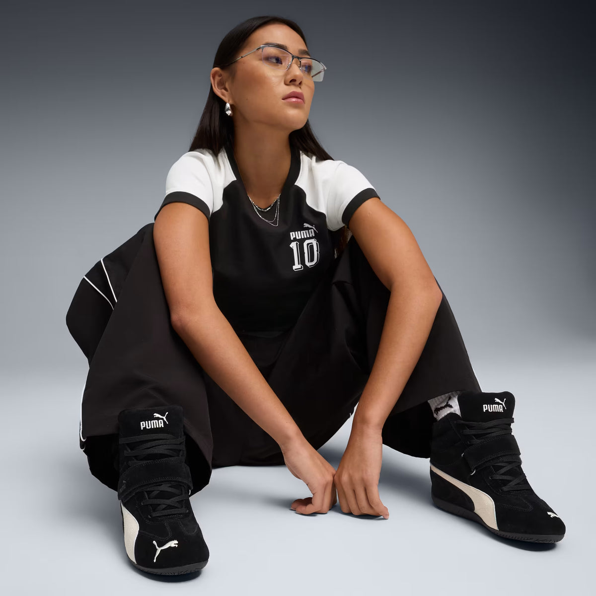 Women's PUMA Speedcat Wedge OG Black/White