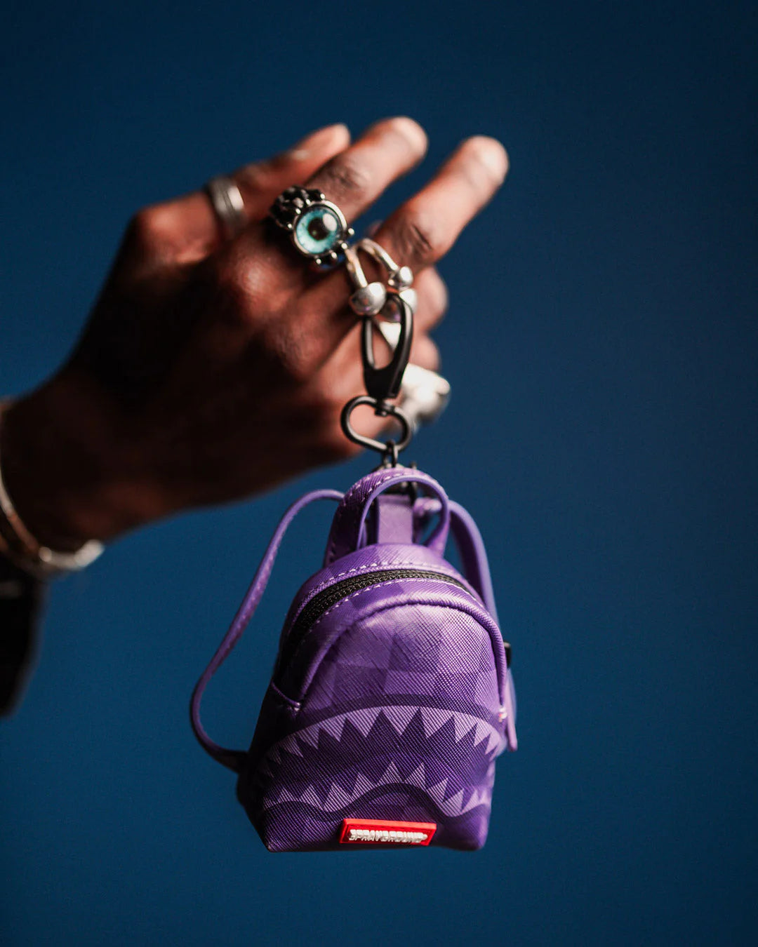 Sprayground All Systems Go Backpack Keychain