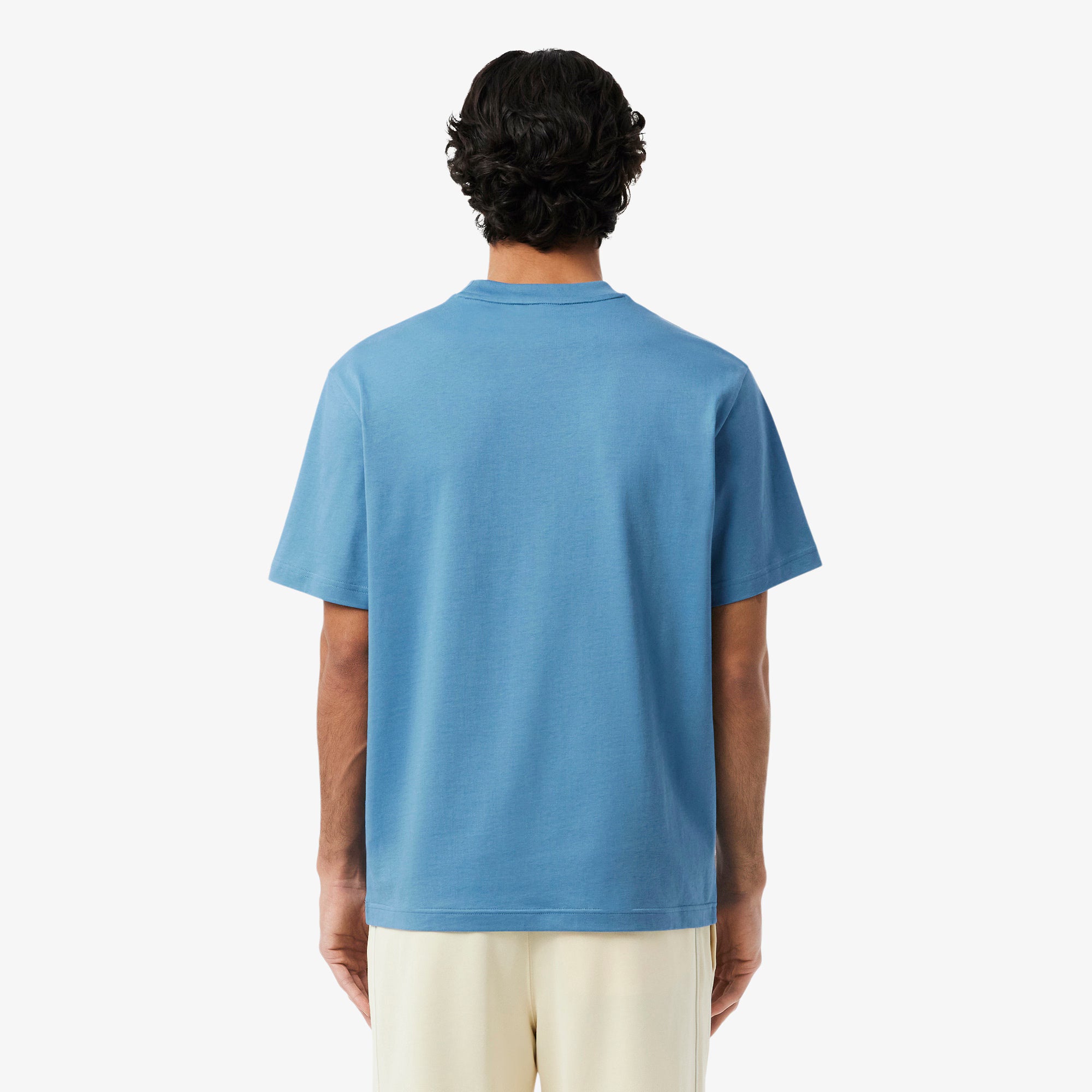 Men's Lacoste Cotton T-Shirt Bleu