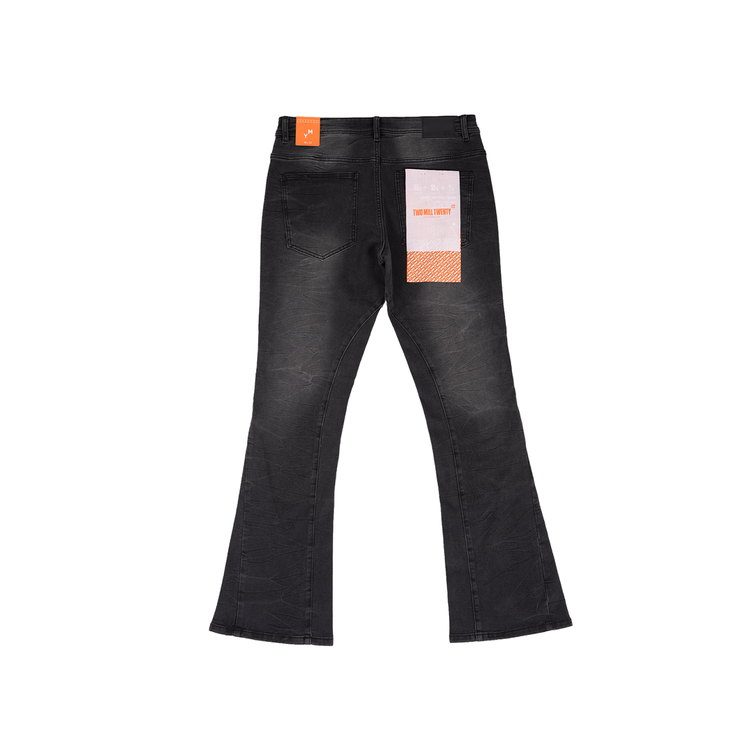 MAXWELL | Studded Bootcut Jeans in Black